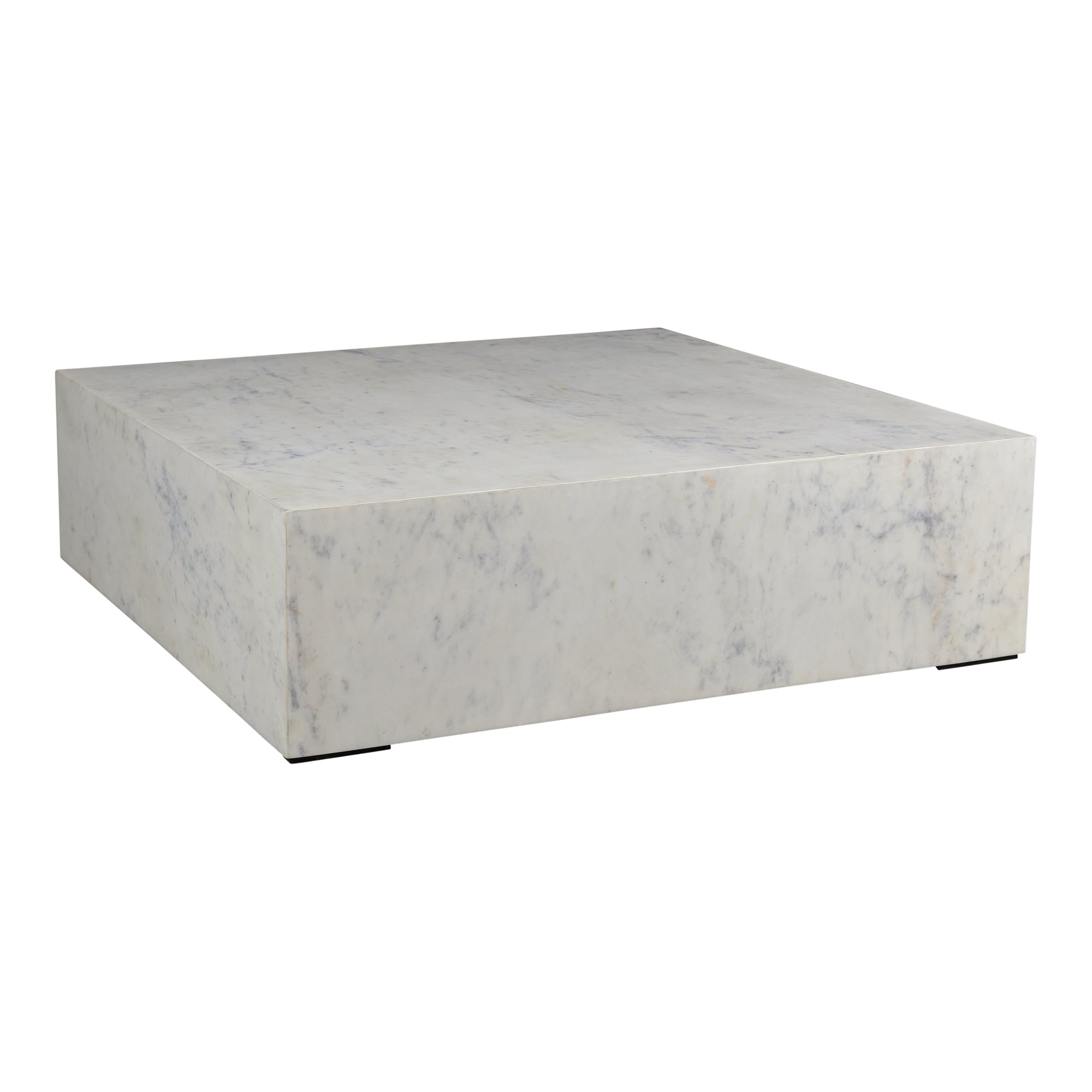 Nash Coffee Table White - Moes Home
