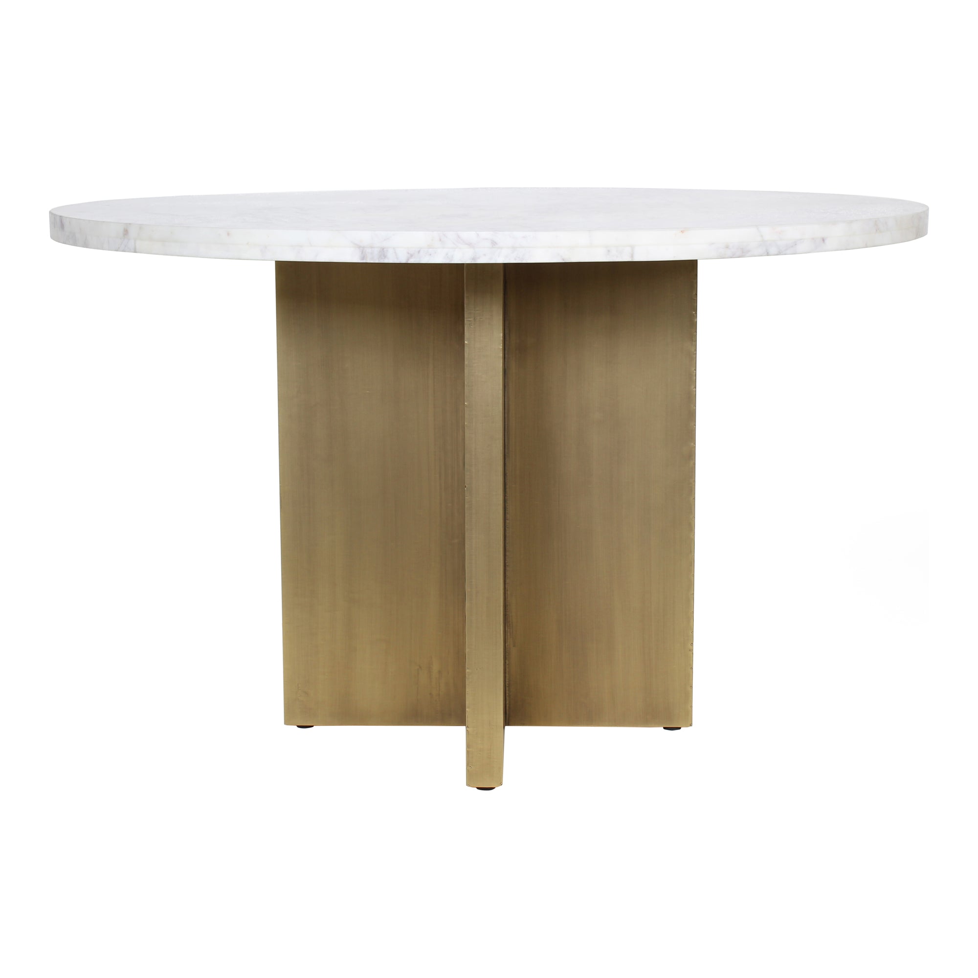 Graze Dining Table White - Moes Home