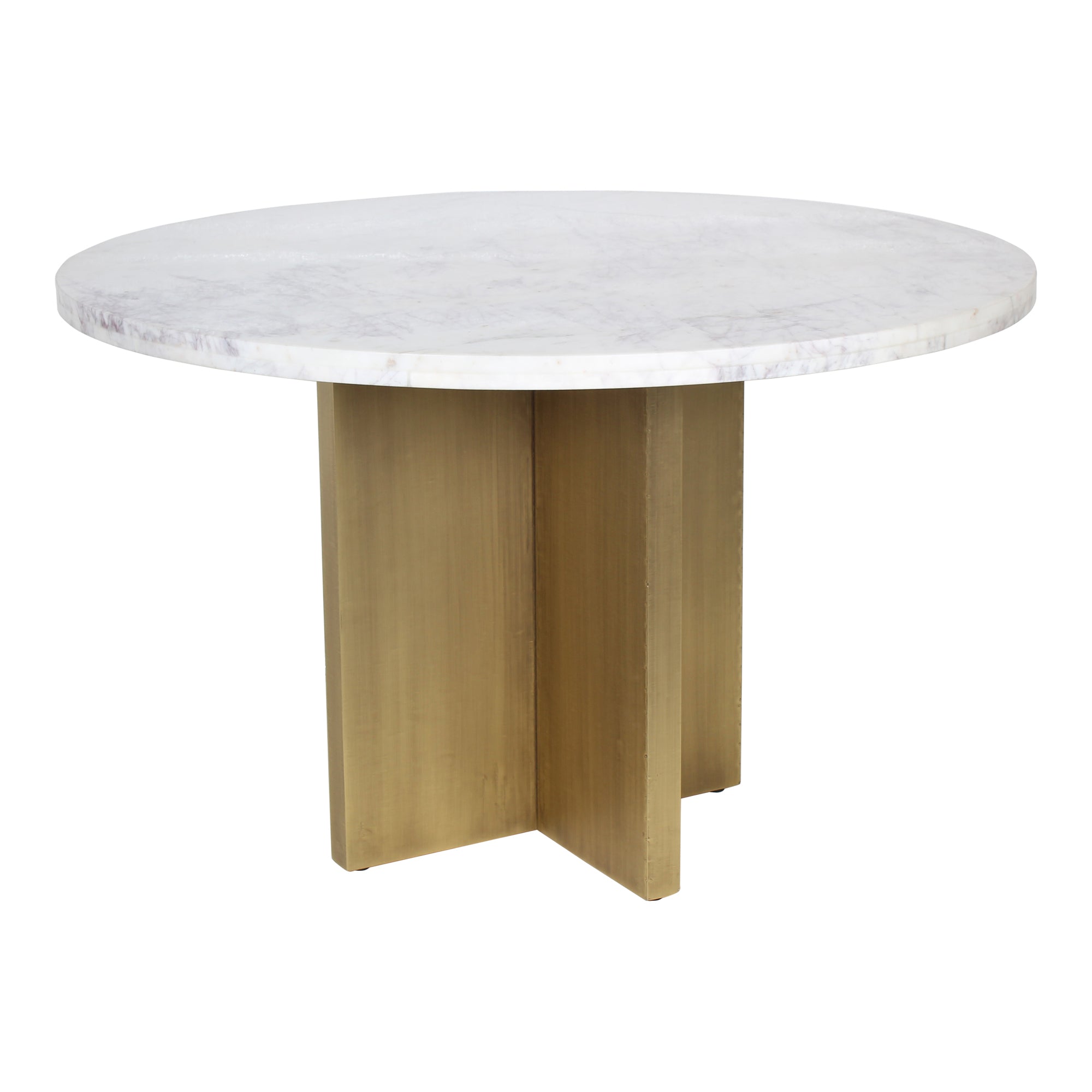 Graze Dining Table White - Moes Home