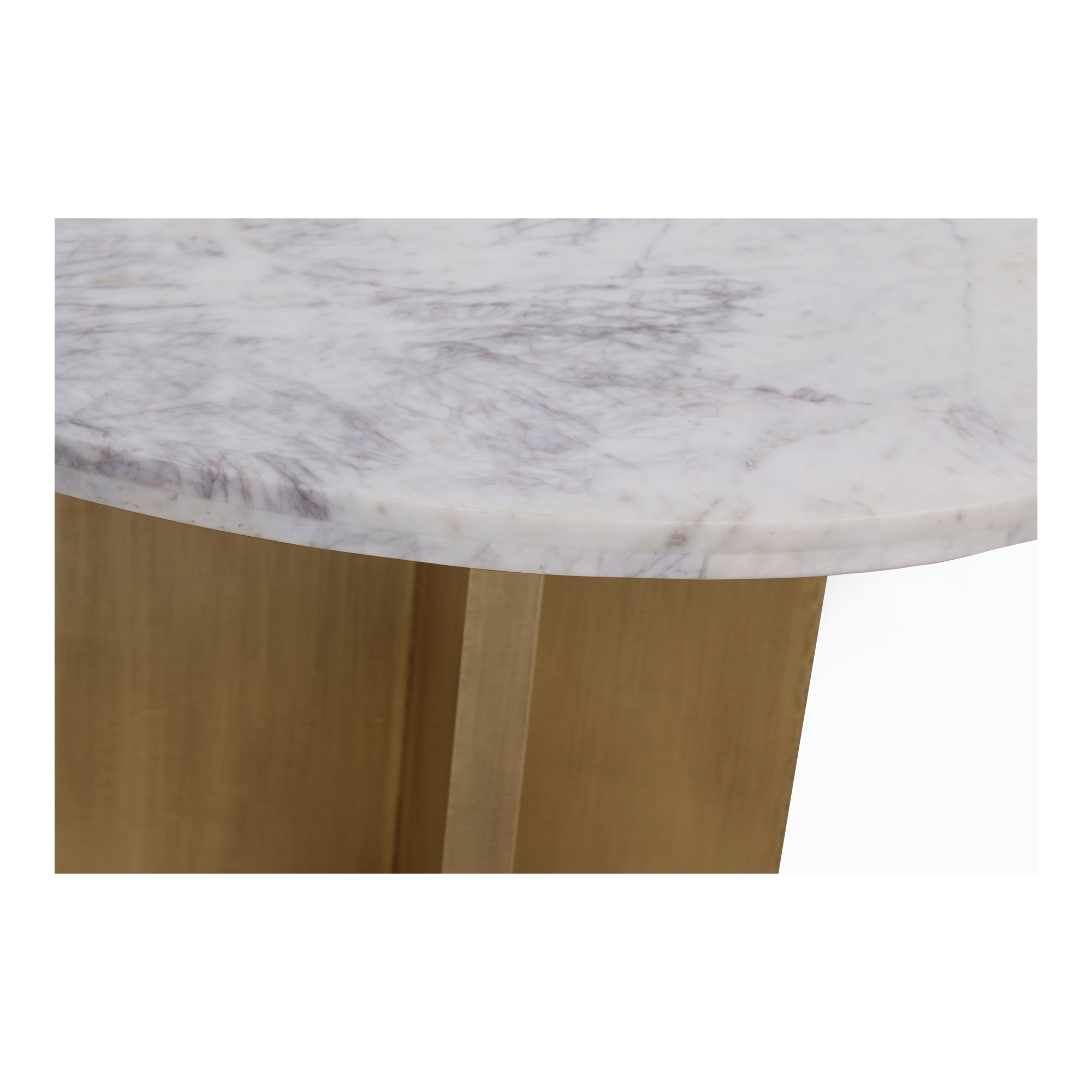 Graze Dining Table White - Moes Home