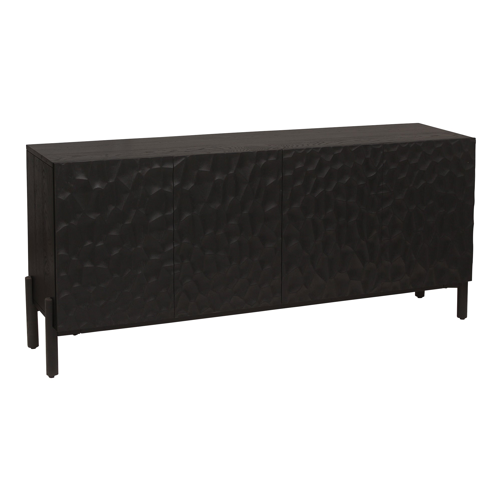 Misaki Sideboard Black - Moes Home