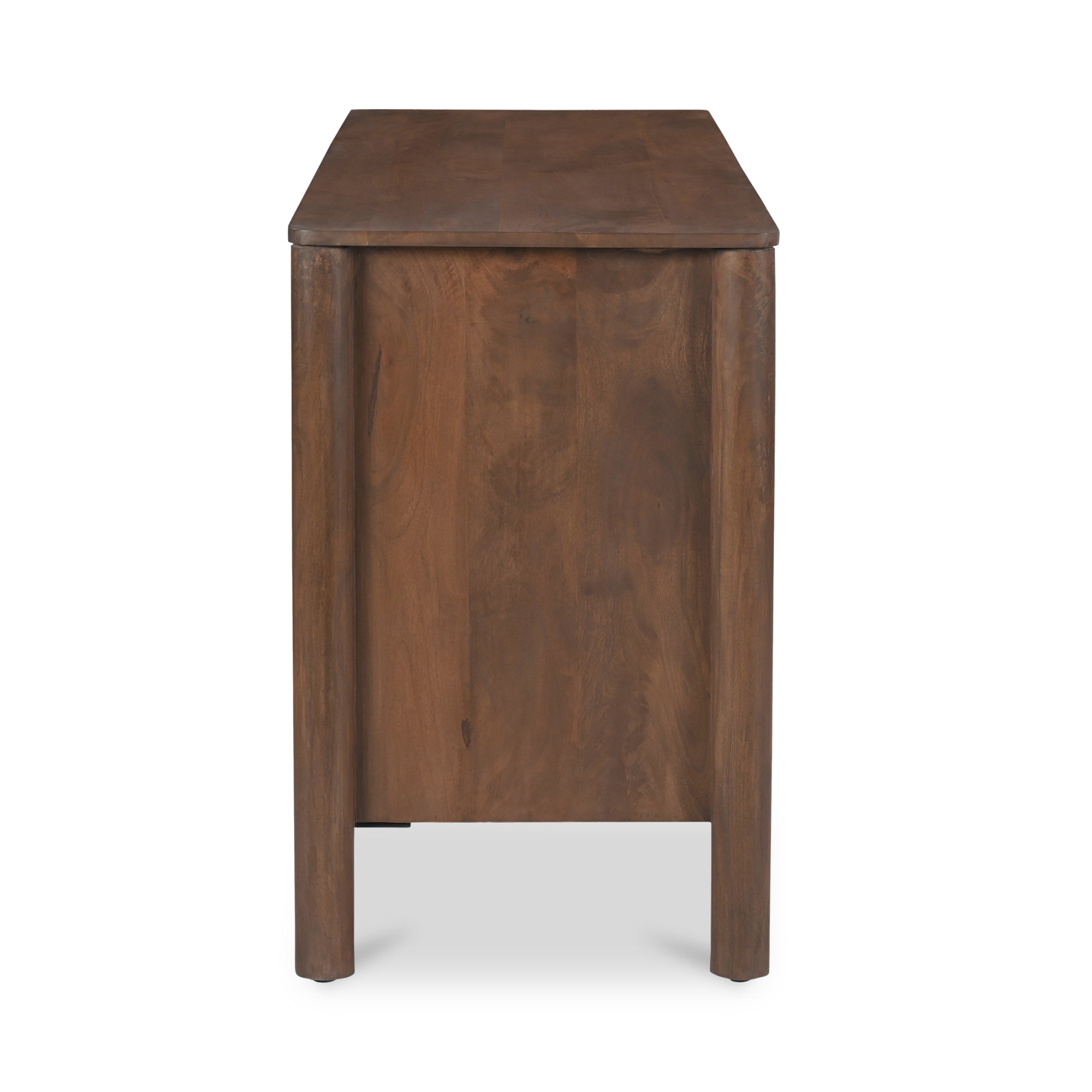 Wiley 3 Drawer Sideboard Vintage Brown - Moes Home