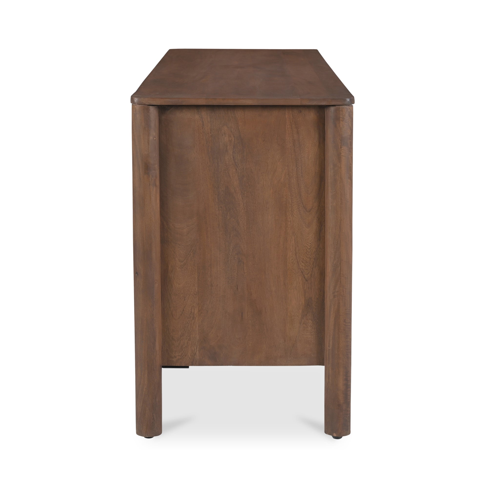 Wiley 4 Door Sideboard Vintage Brown - Moes Home