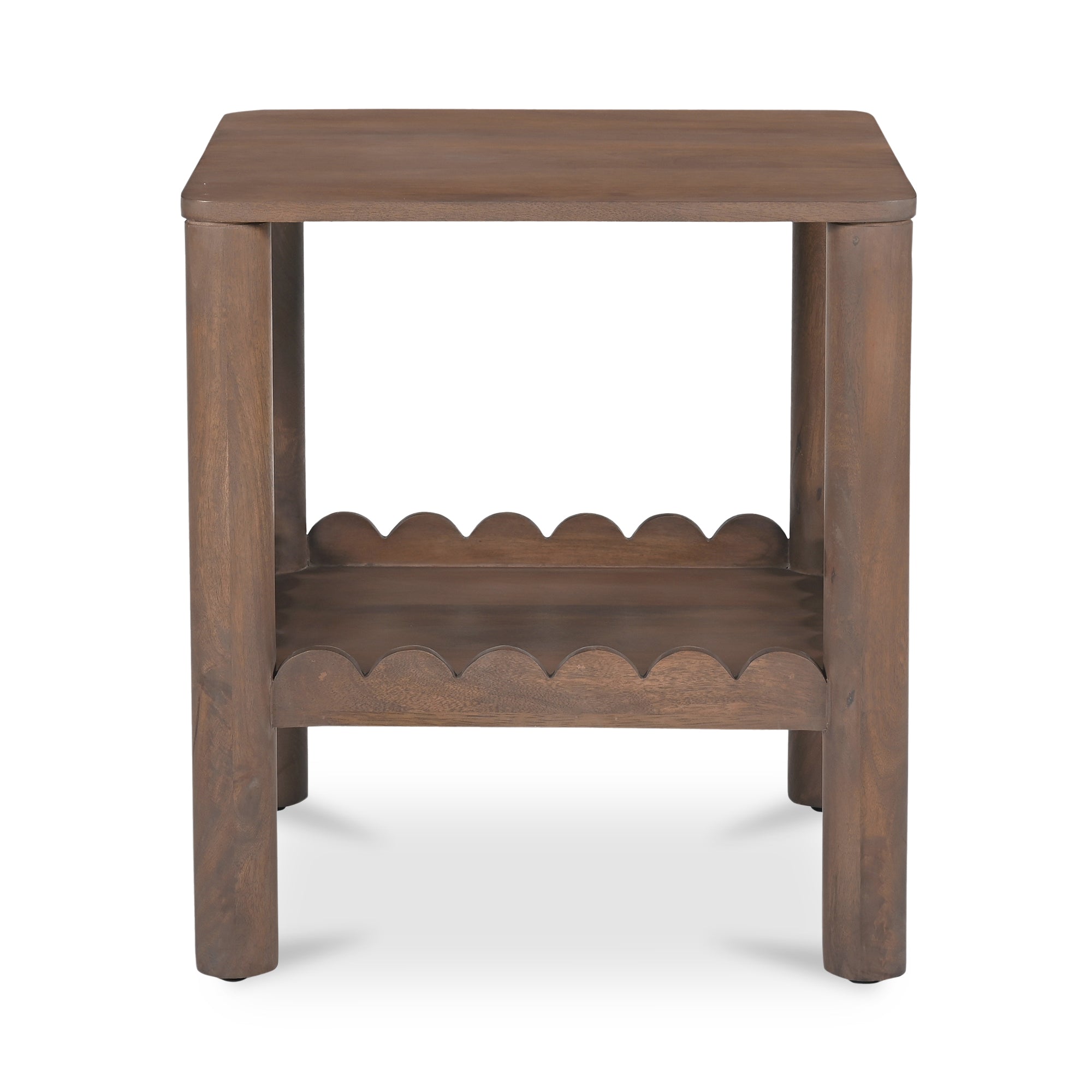 Wiley Side Table Vintage Brown - Moes Home