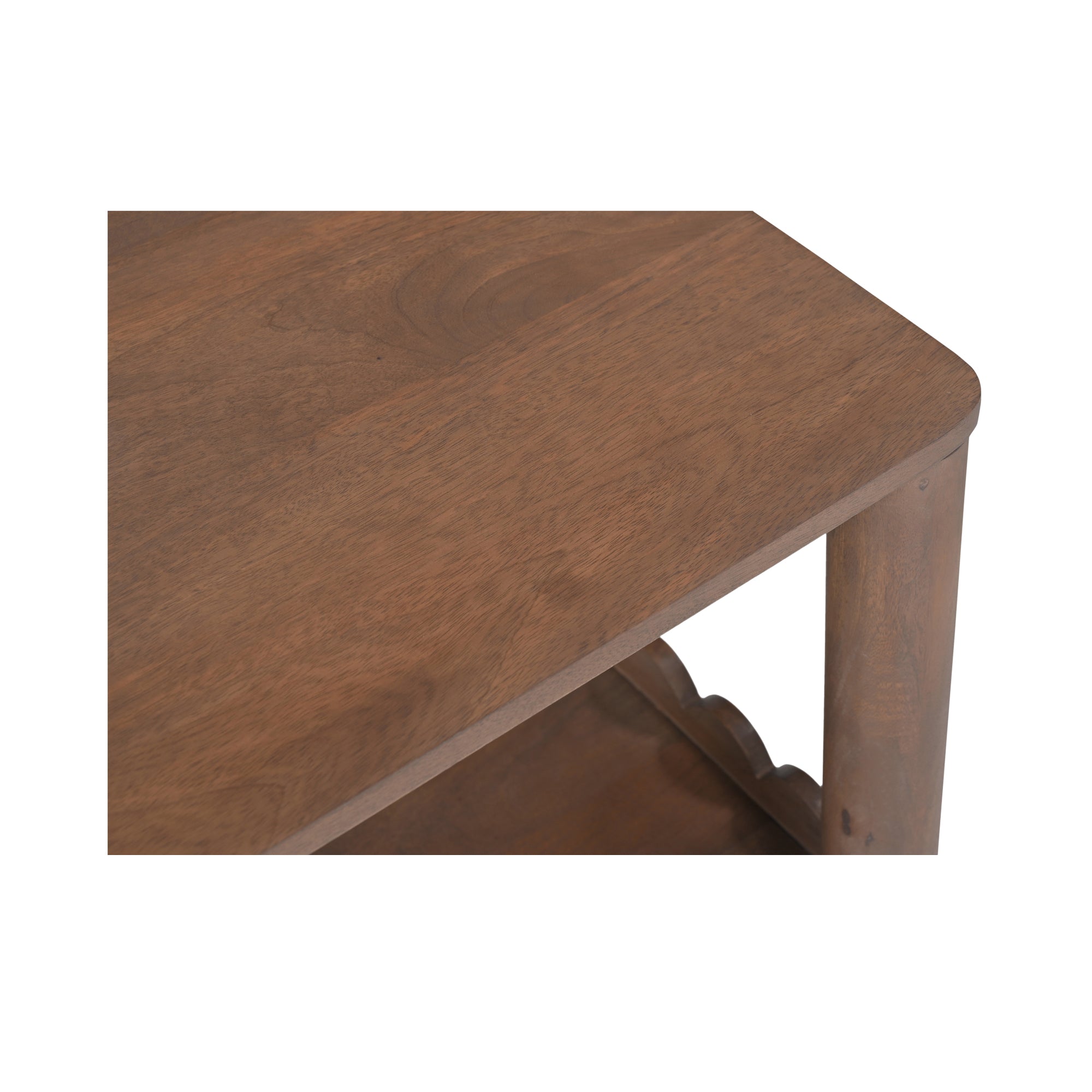 Wiley Side Table Vintage Brown - Moes Home