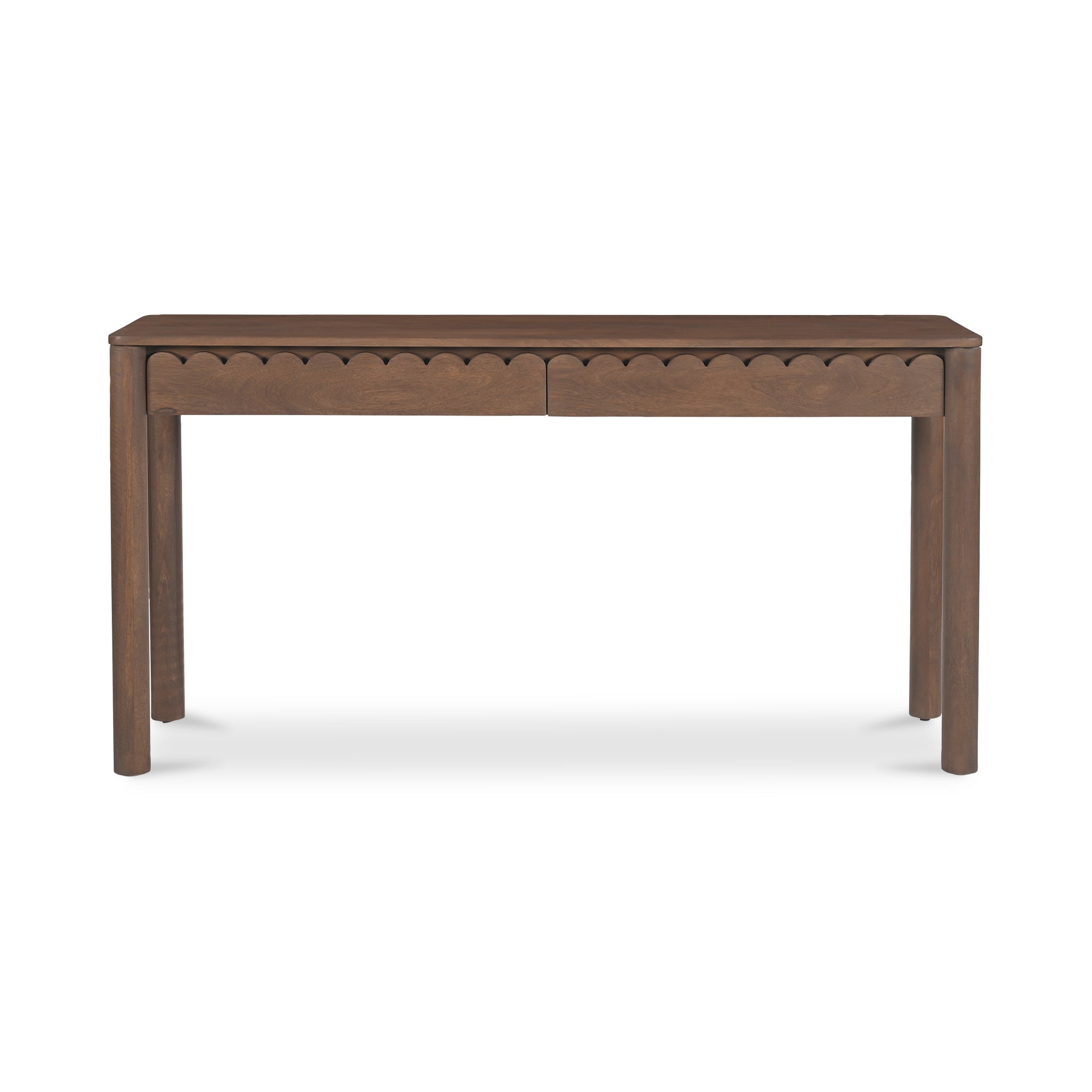 Wiley Console Table Vintage Brown - Moes Home