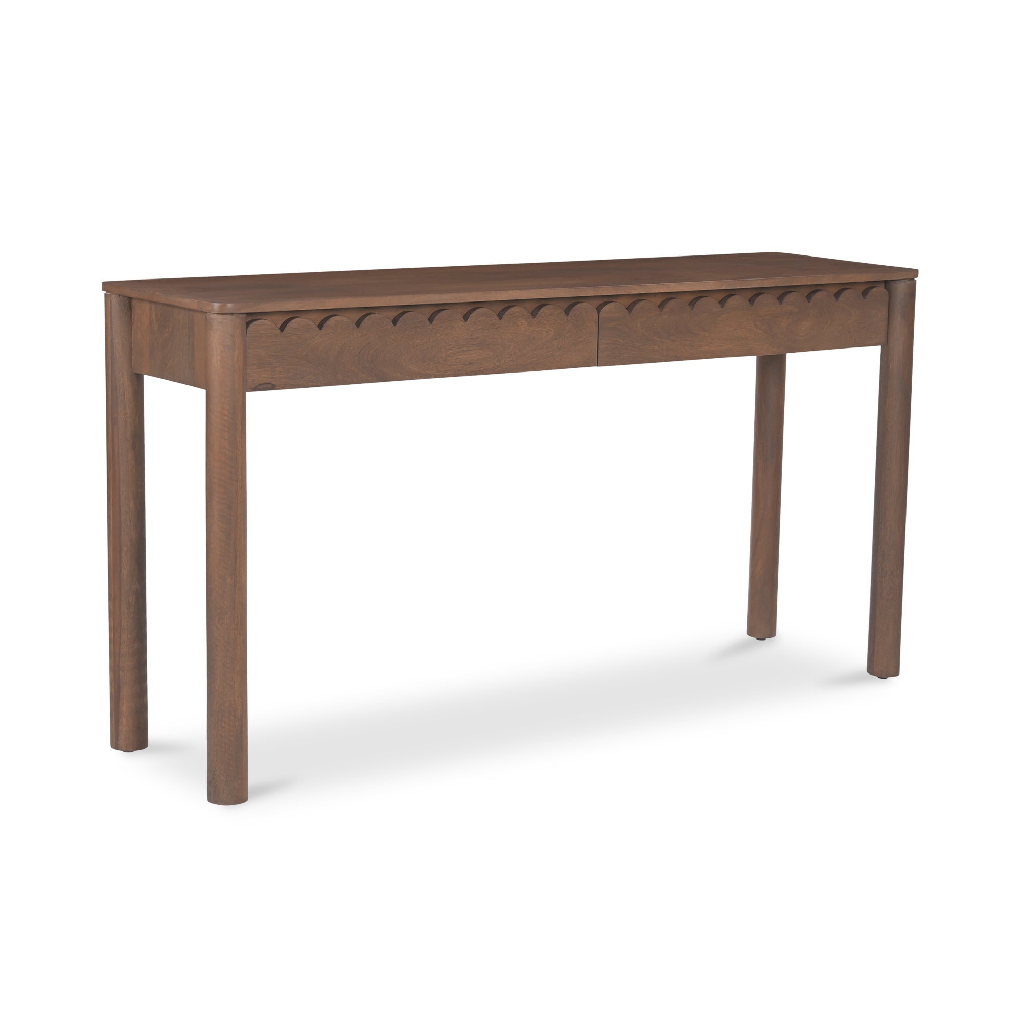 Wiley Console Table Vintage Brown - Moes Home