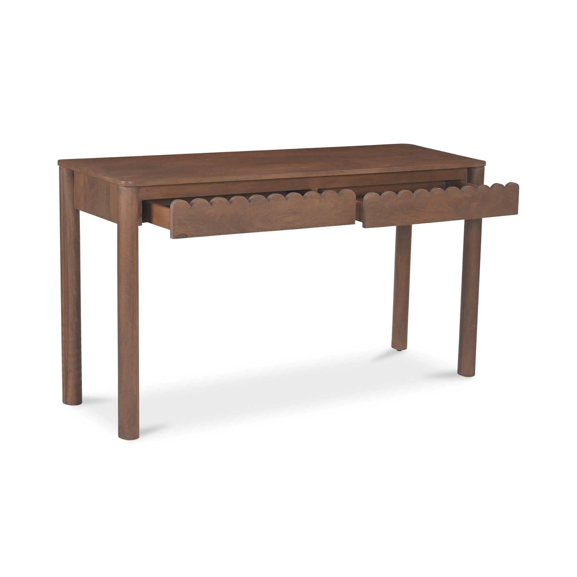 Wiley Console Table Vintage Brown - Moes Home