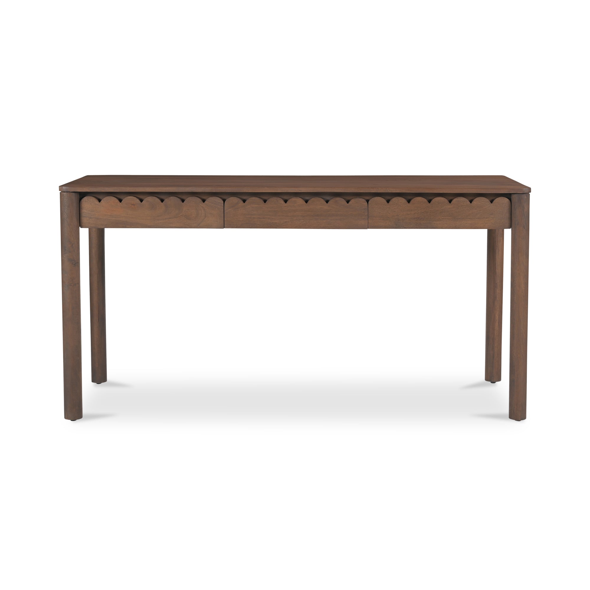 Wiley Desk Vintage Brown - Moes Home