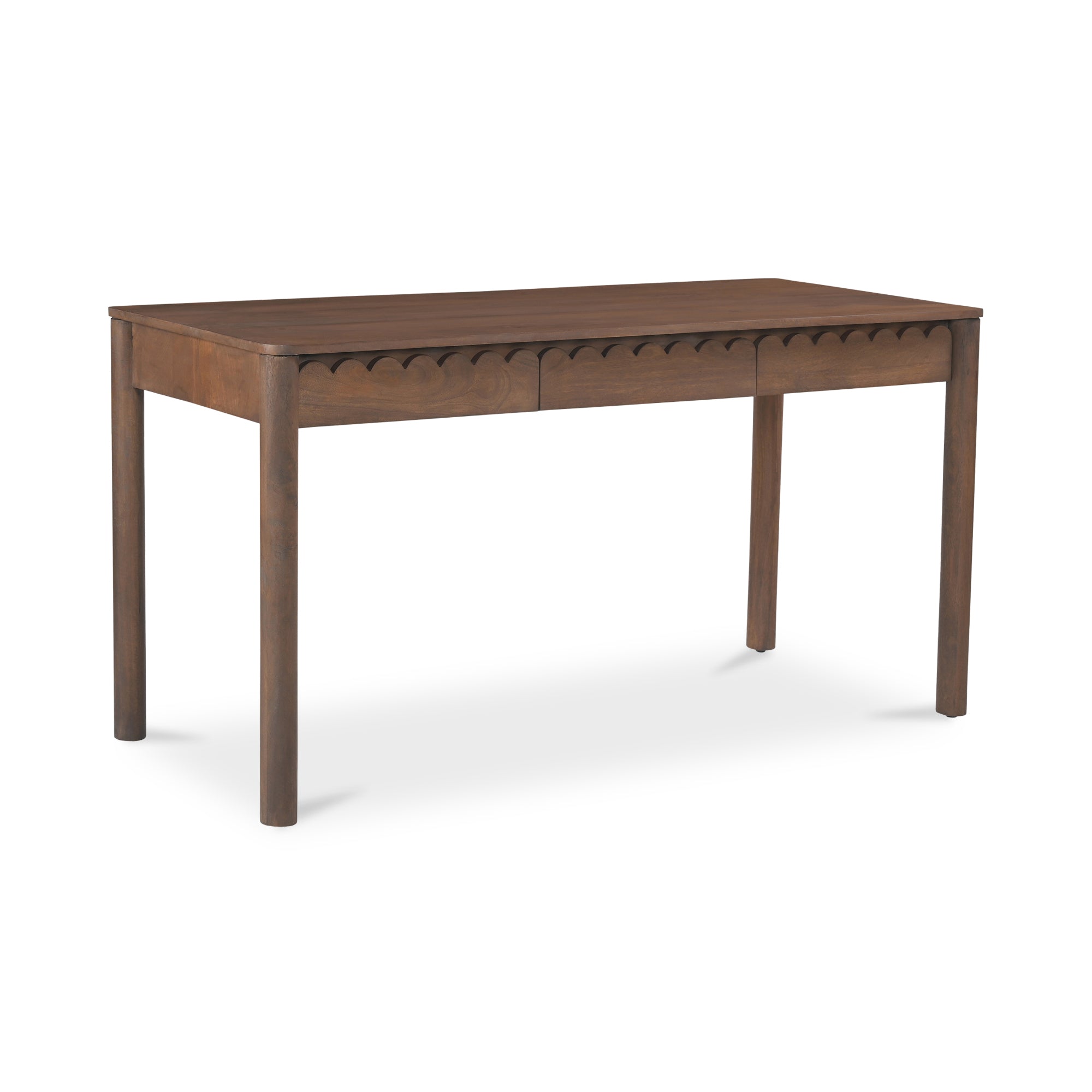 Wiley Desk Vintage Brown - Moes Home