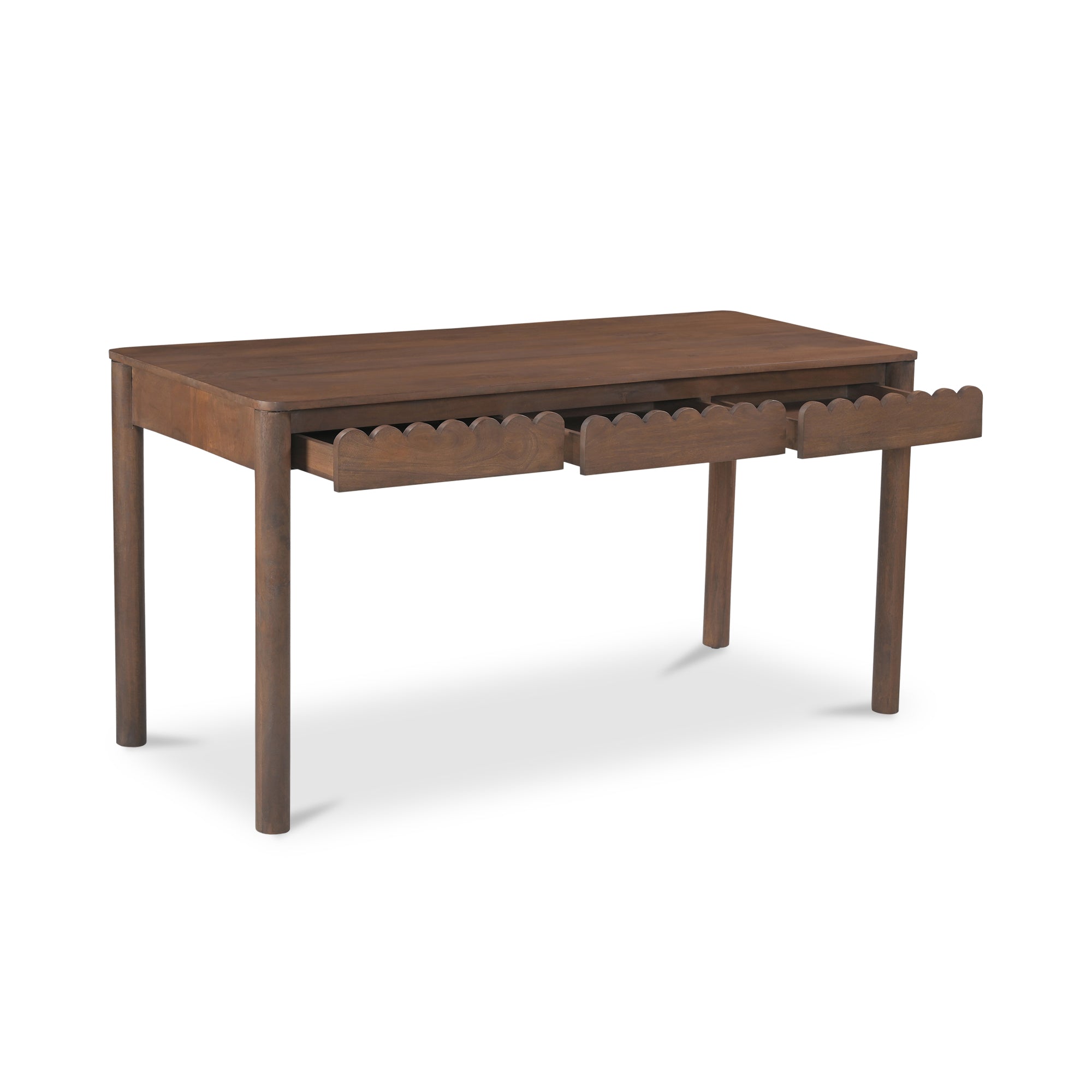Wiley Desk Vintage Brown - Moes Home