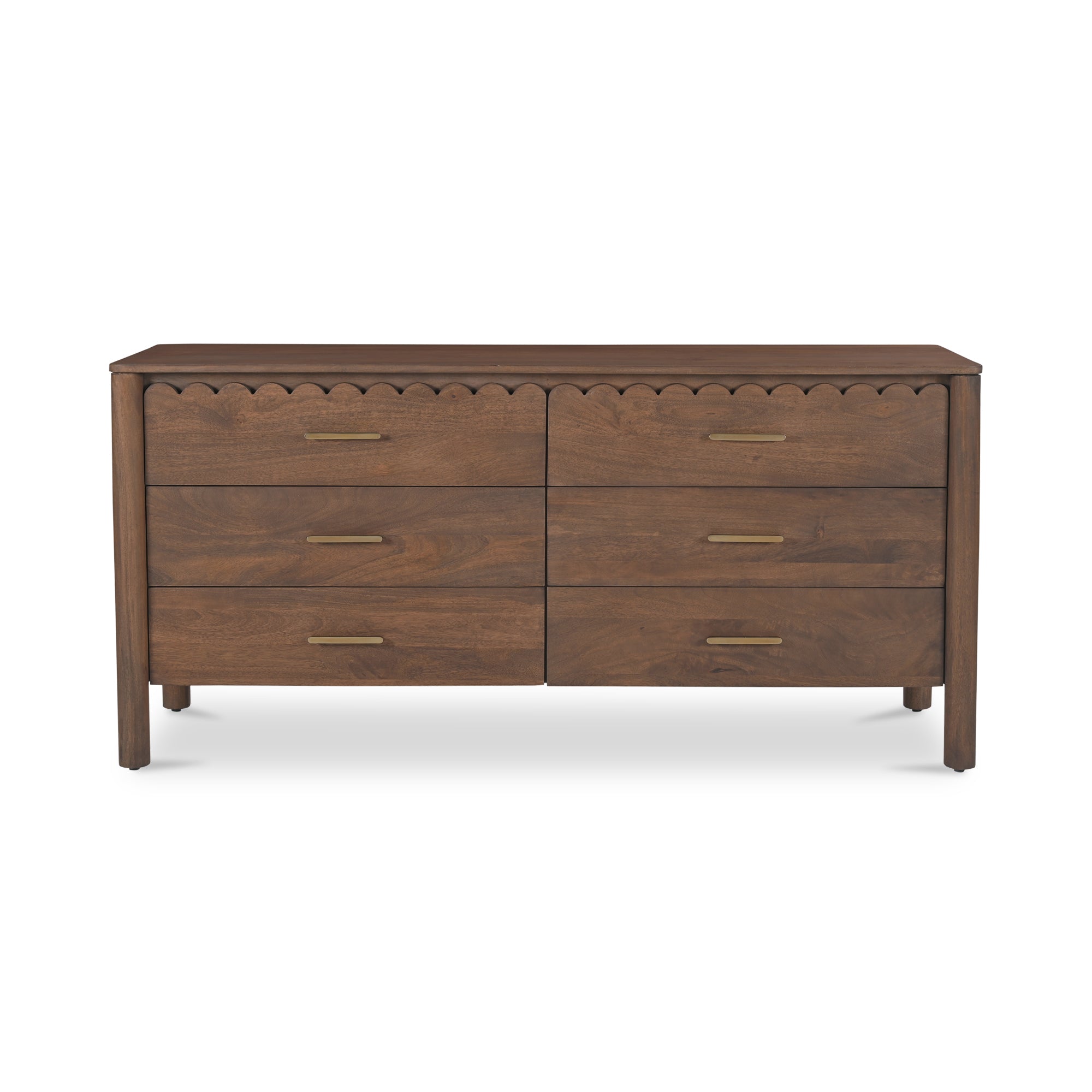 Wiley Dresser Vintage Brown - Moes Home