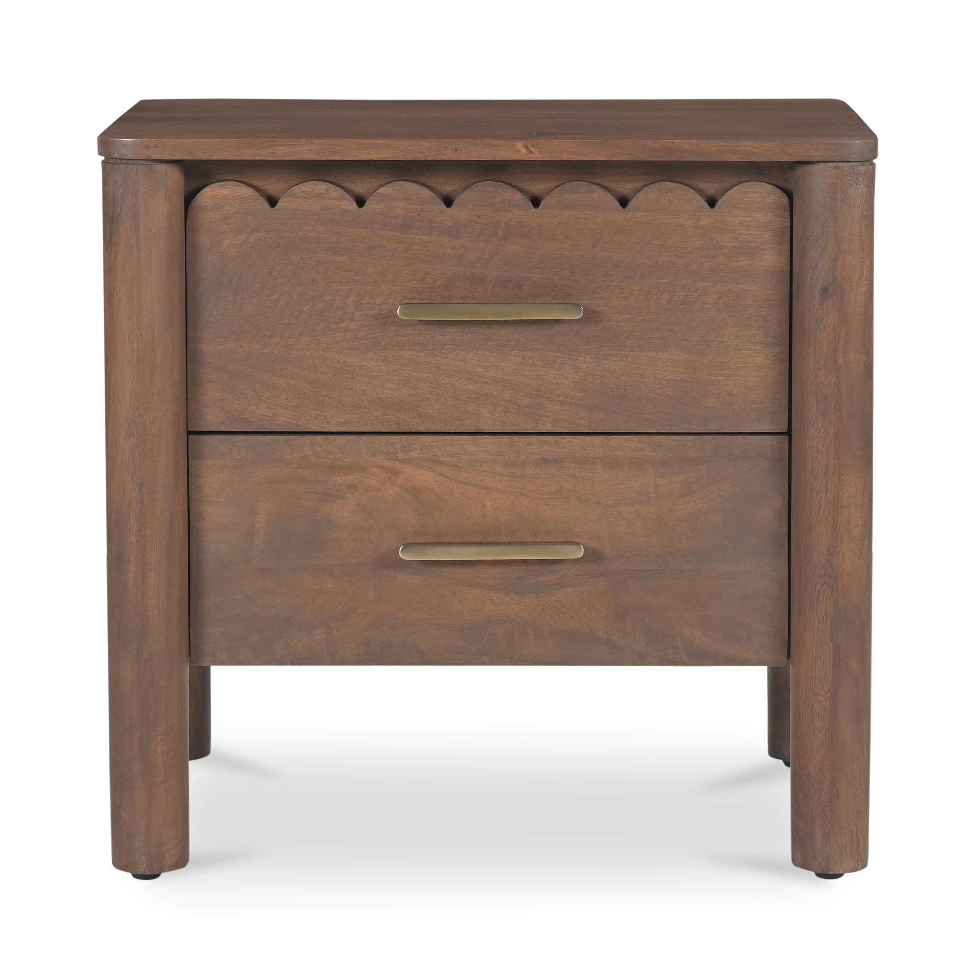 Wiley Nightstand Vintage Brown - Moes Home