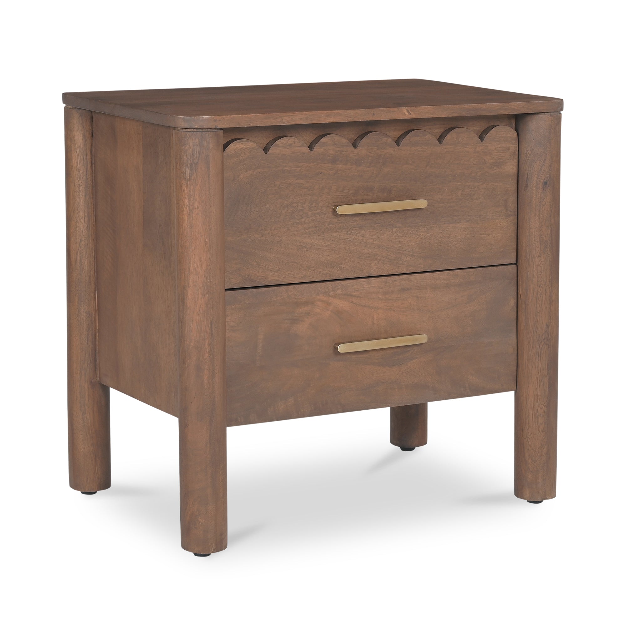 Wiley Nightstand Vintage Brown - Moes Home