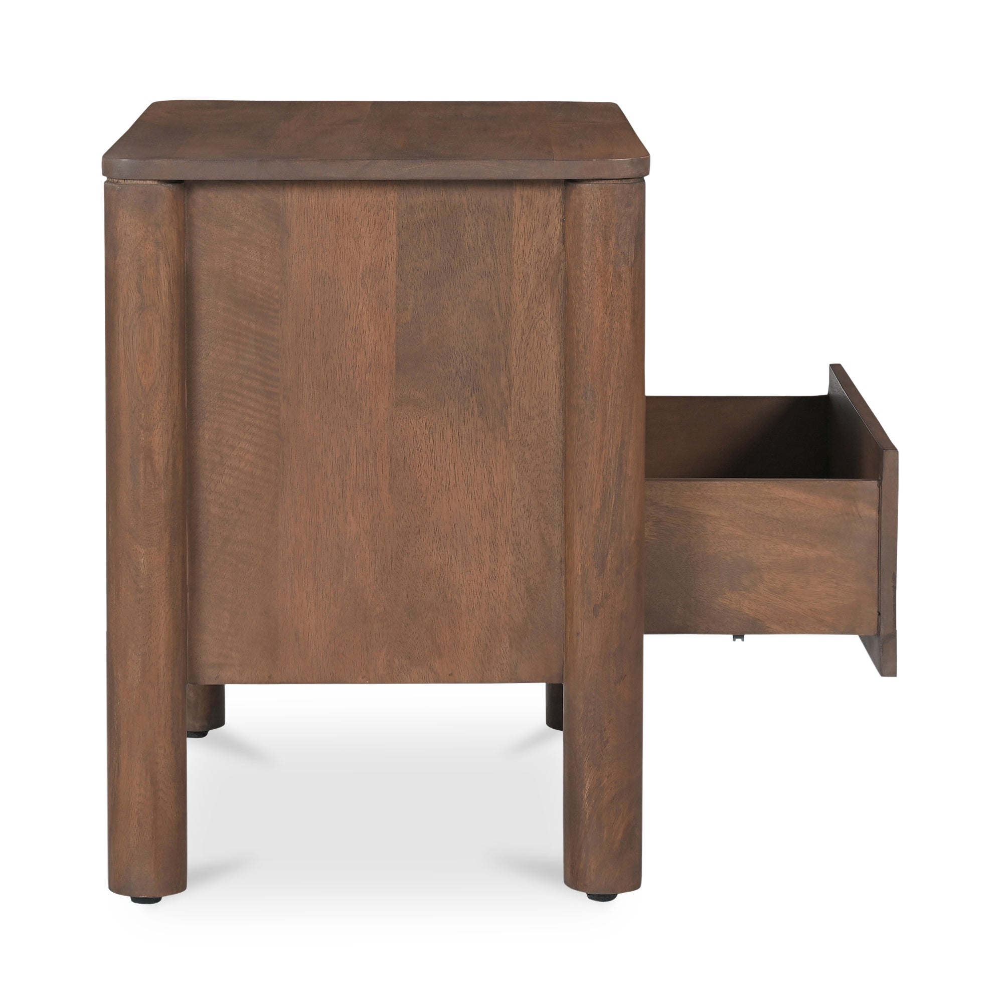 Wiley Nightstand Vintage Brown - Moes Home