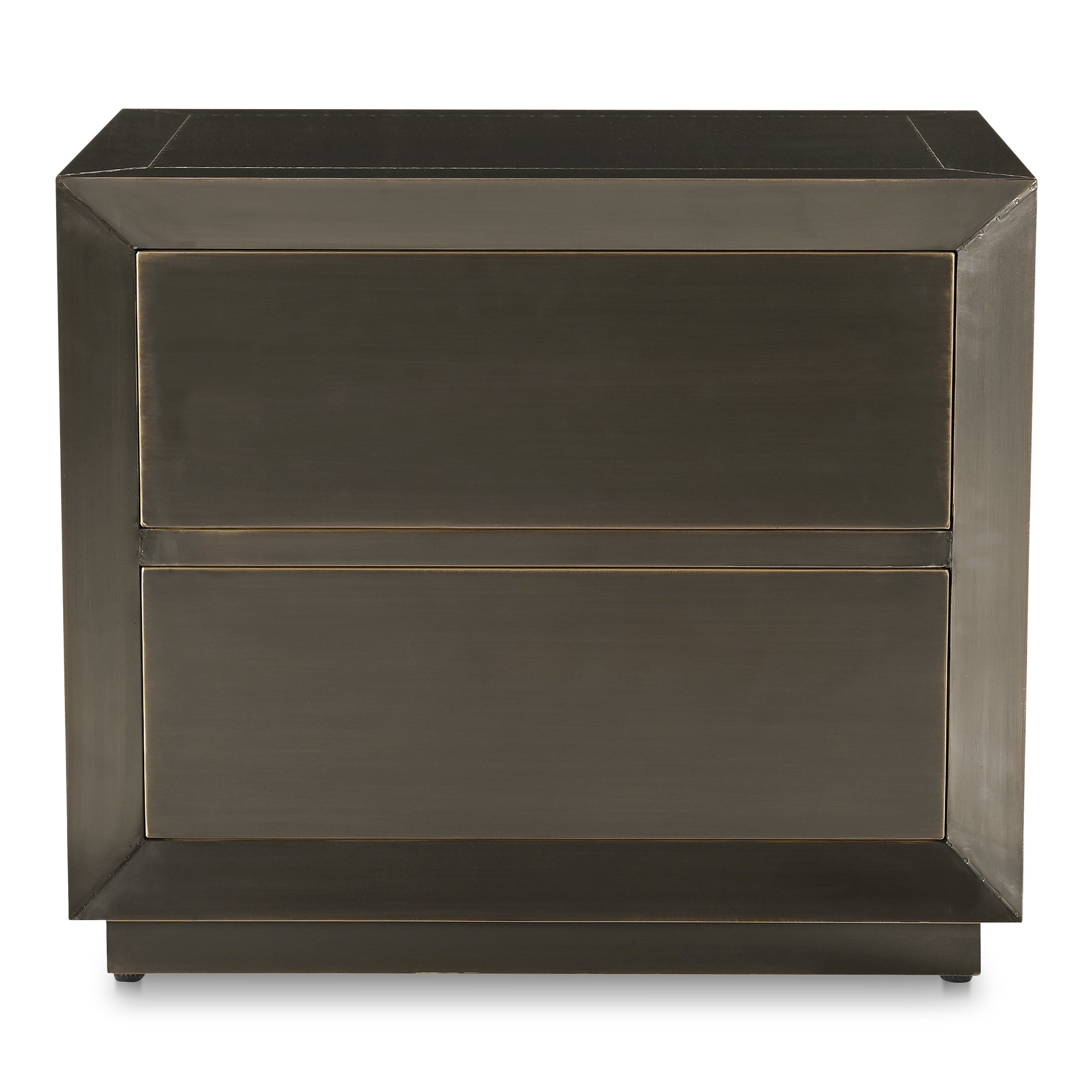 Dawson Nightstand Deep Bronze - Moes Home