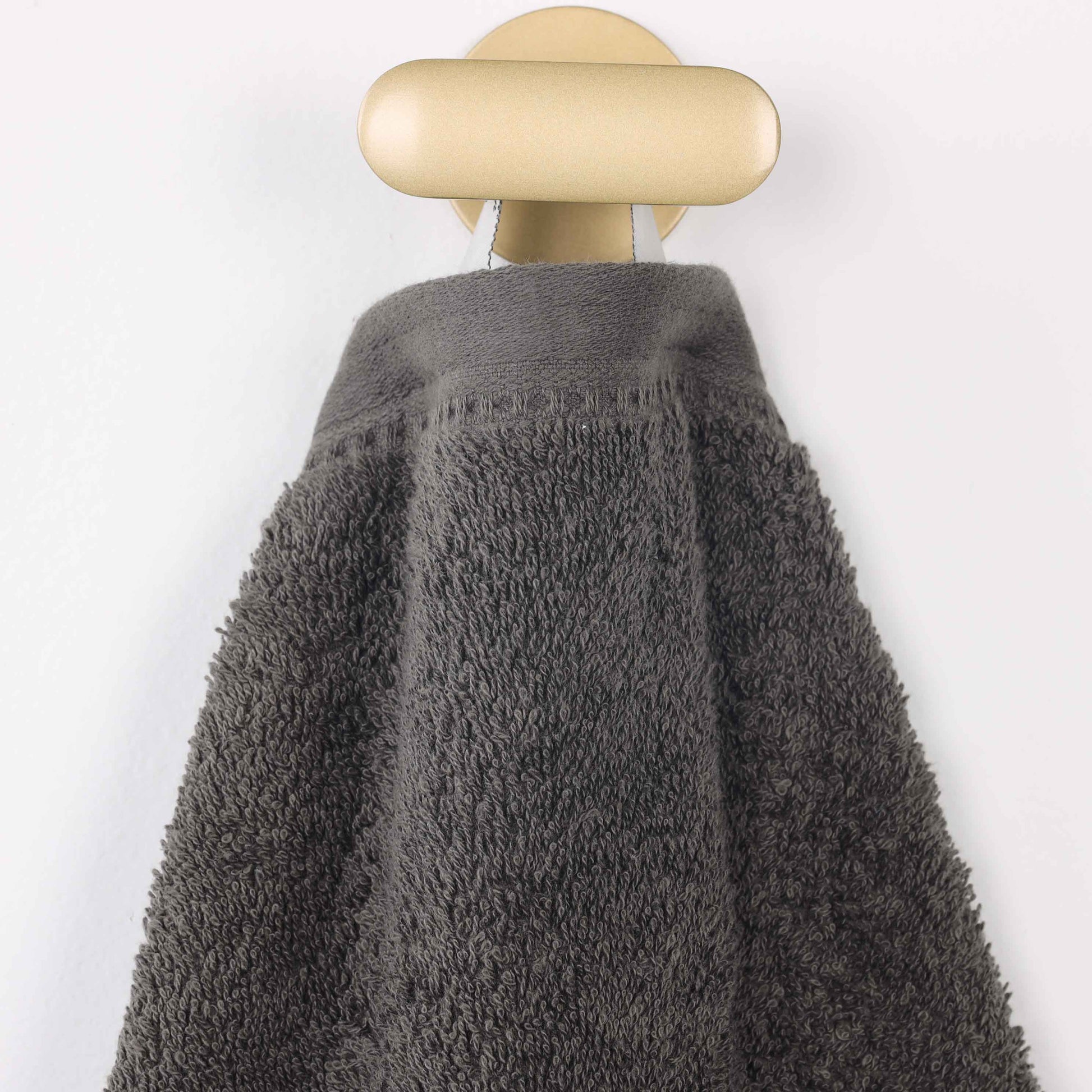 Honeycomb Textured Waffle Border Cotton Bath Towels, Set of 4 - Bath Towel by Superior Brand