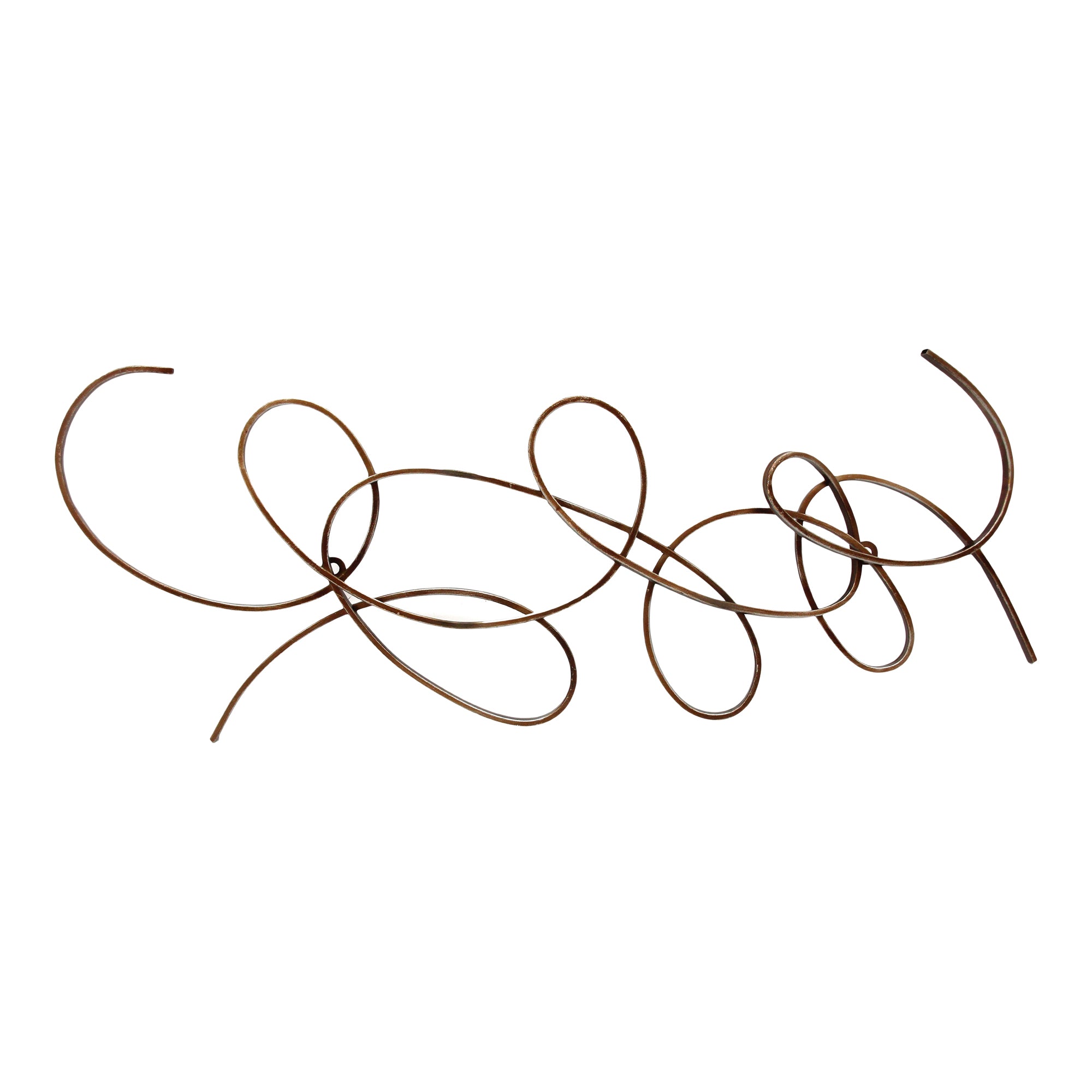 Scroll One Wall Décor Antique Silver - Moes Home