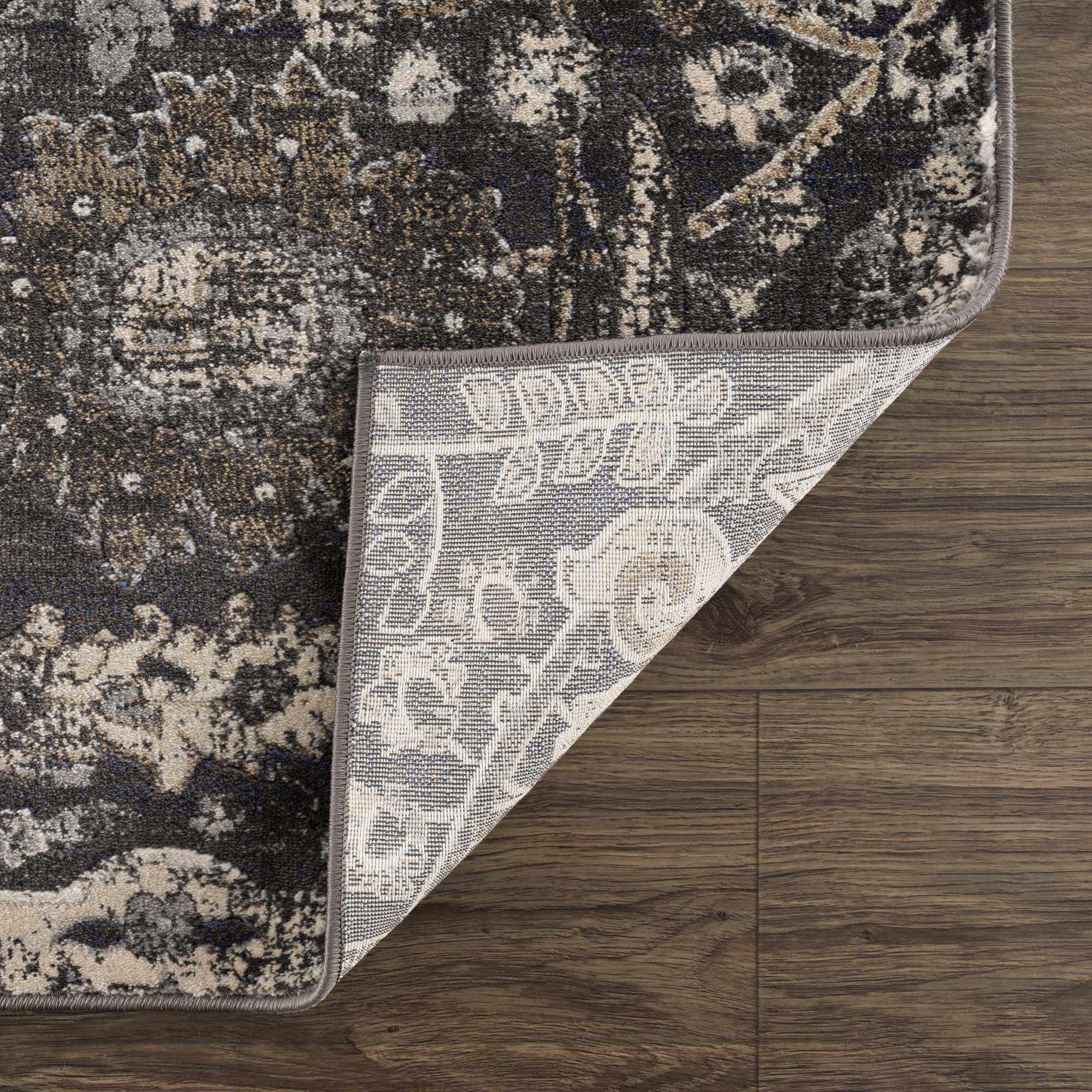 Georgiana Charcoal Area Rug