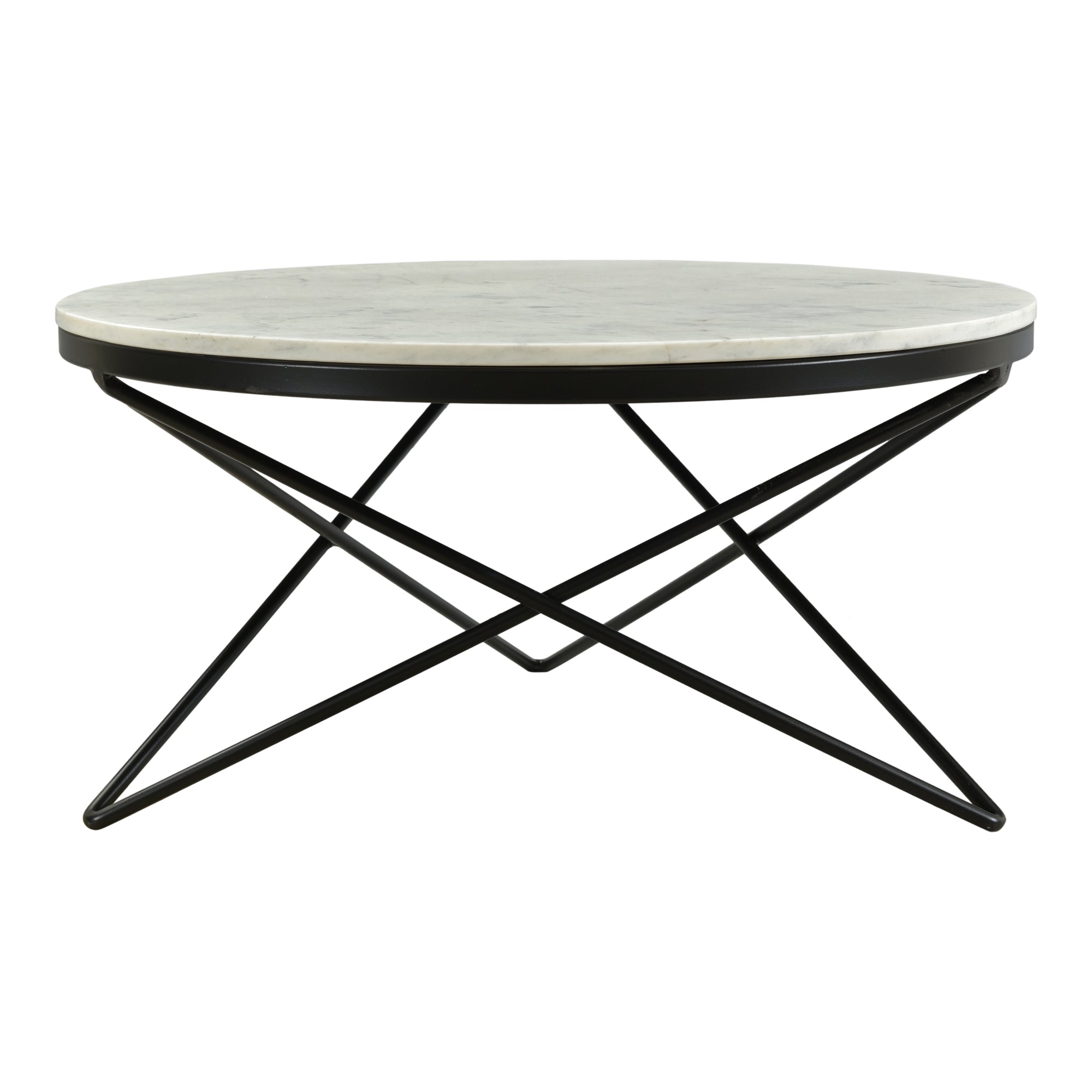 Haley Coffee Table Black - Moes Home