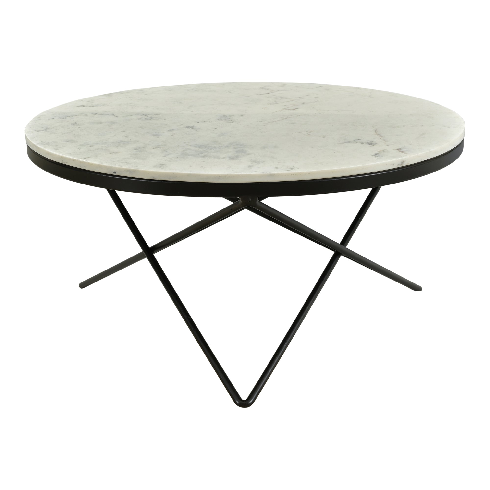 Haley Coffee Table Black - Moes Home