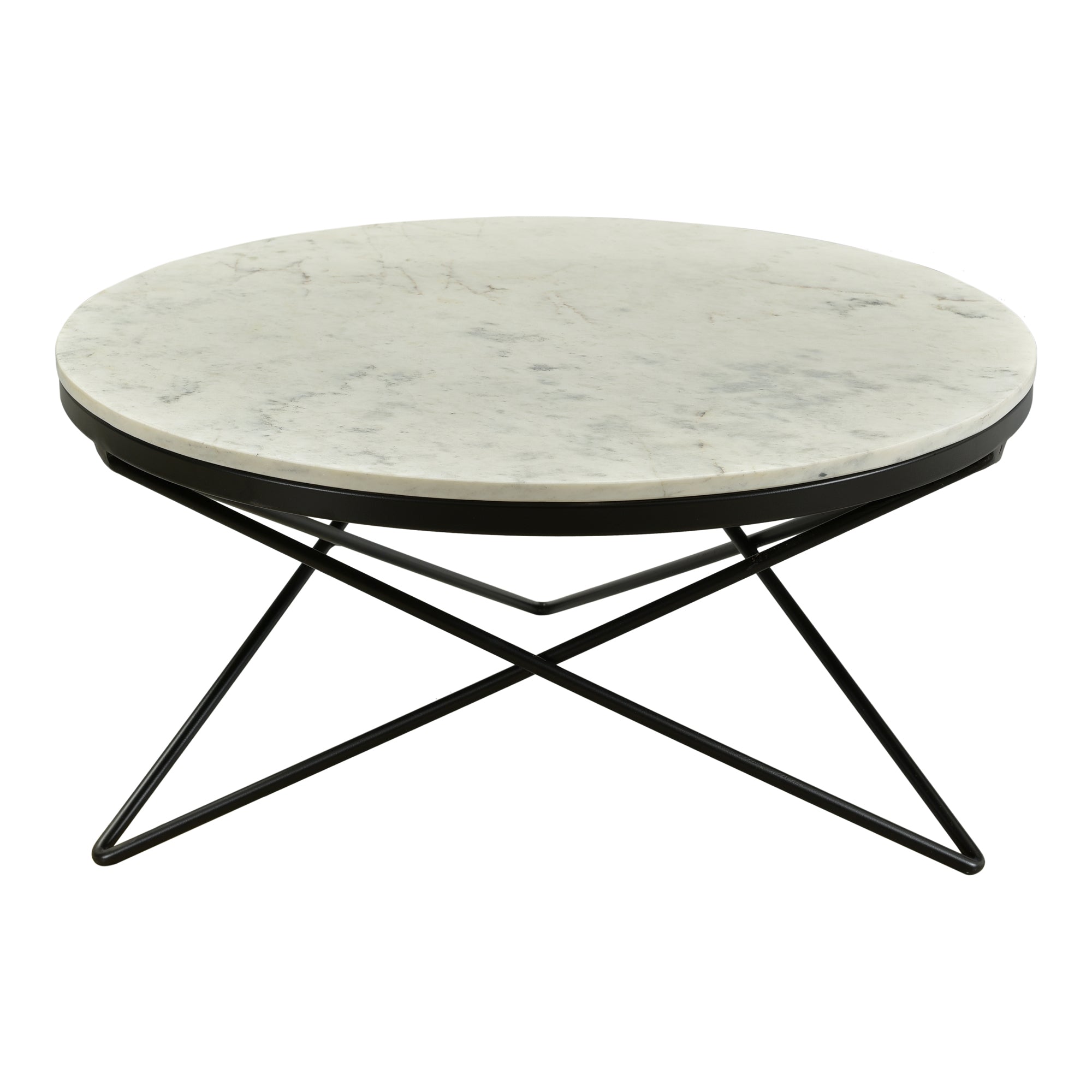 Haley Coffee Table Black - Moes Home