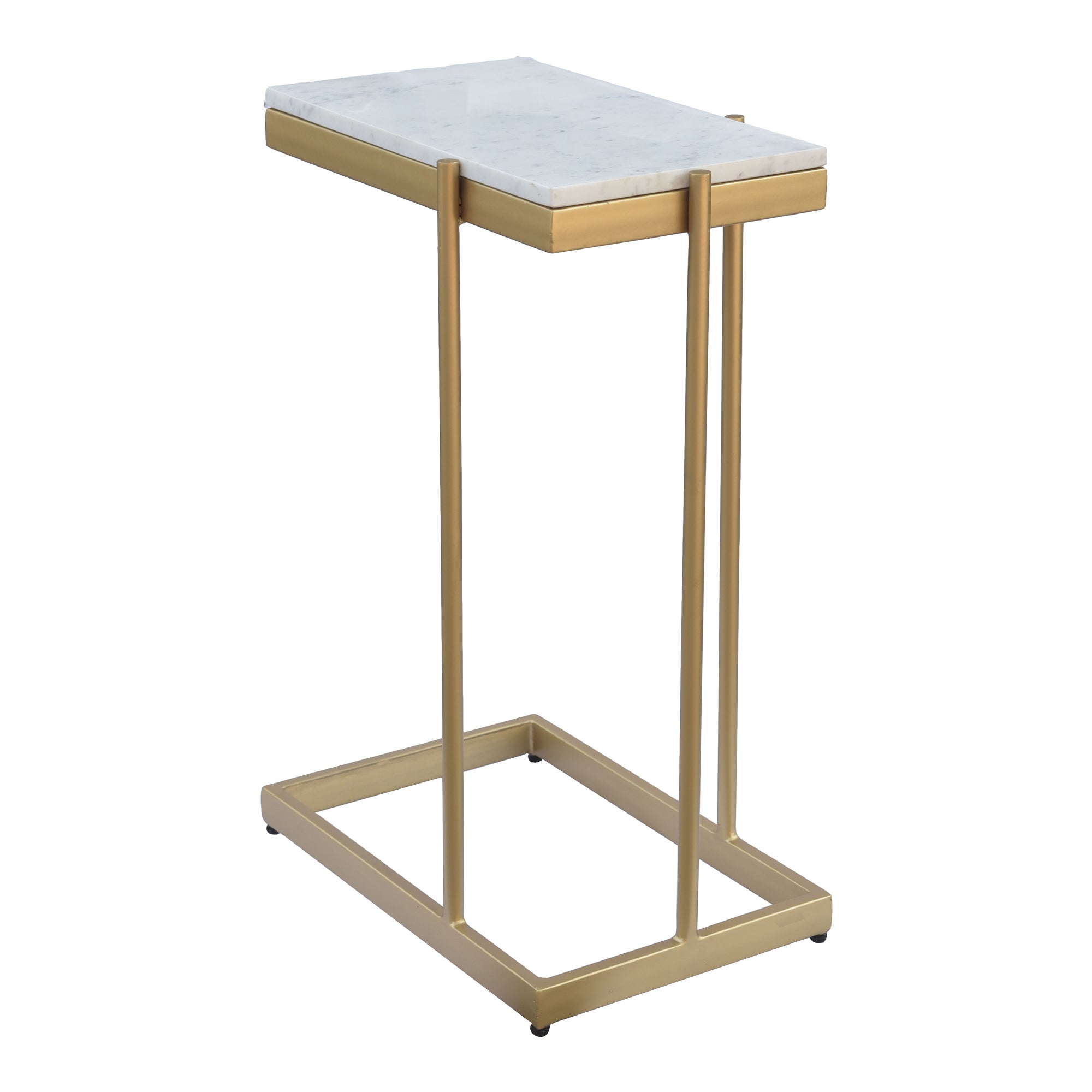 Sulu C Table White - Moes Home