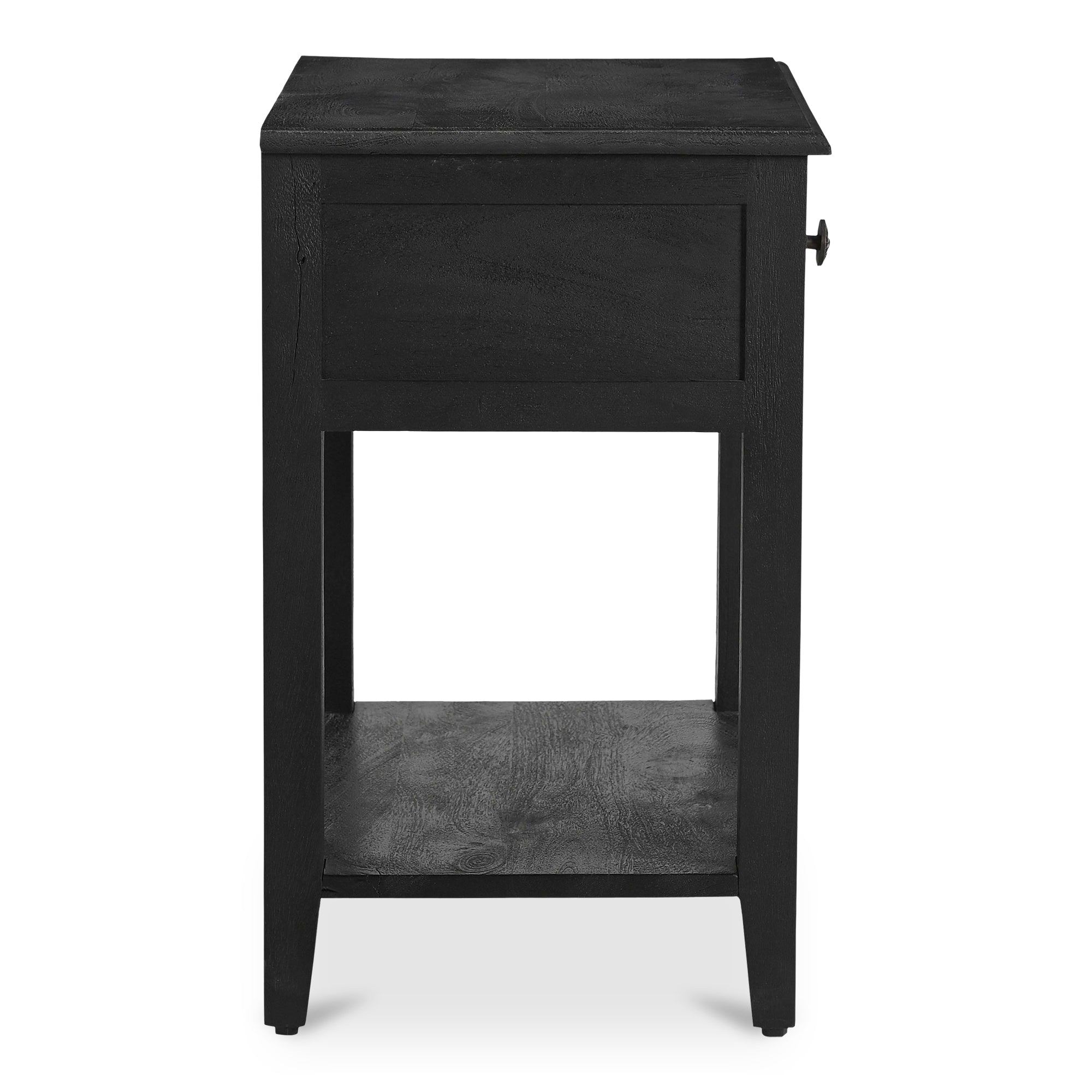 Corrine Nightstand Antique Black - Moes Home