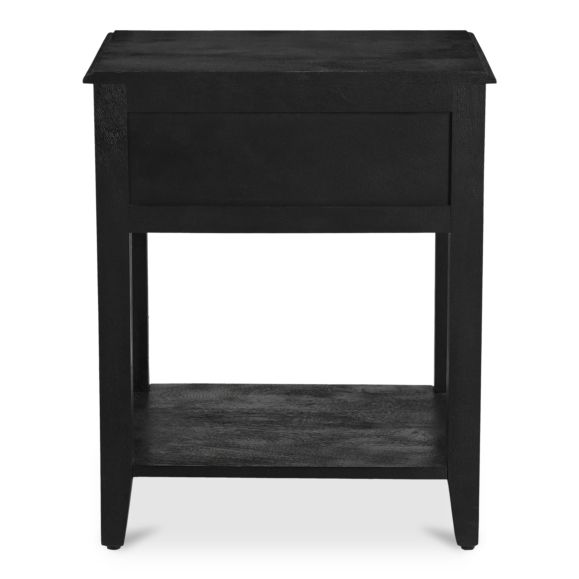 Corrine Nightstand Antique Black - Moes Home