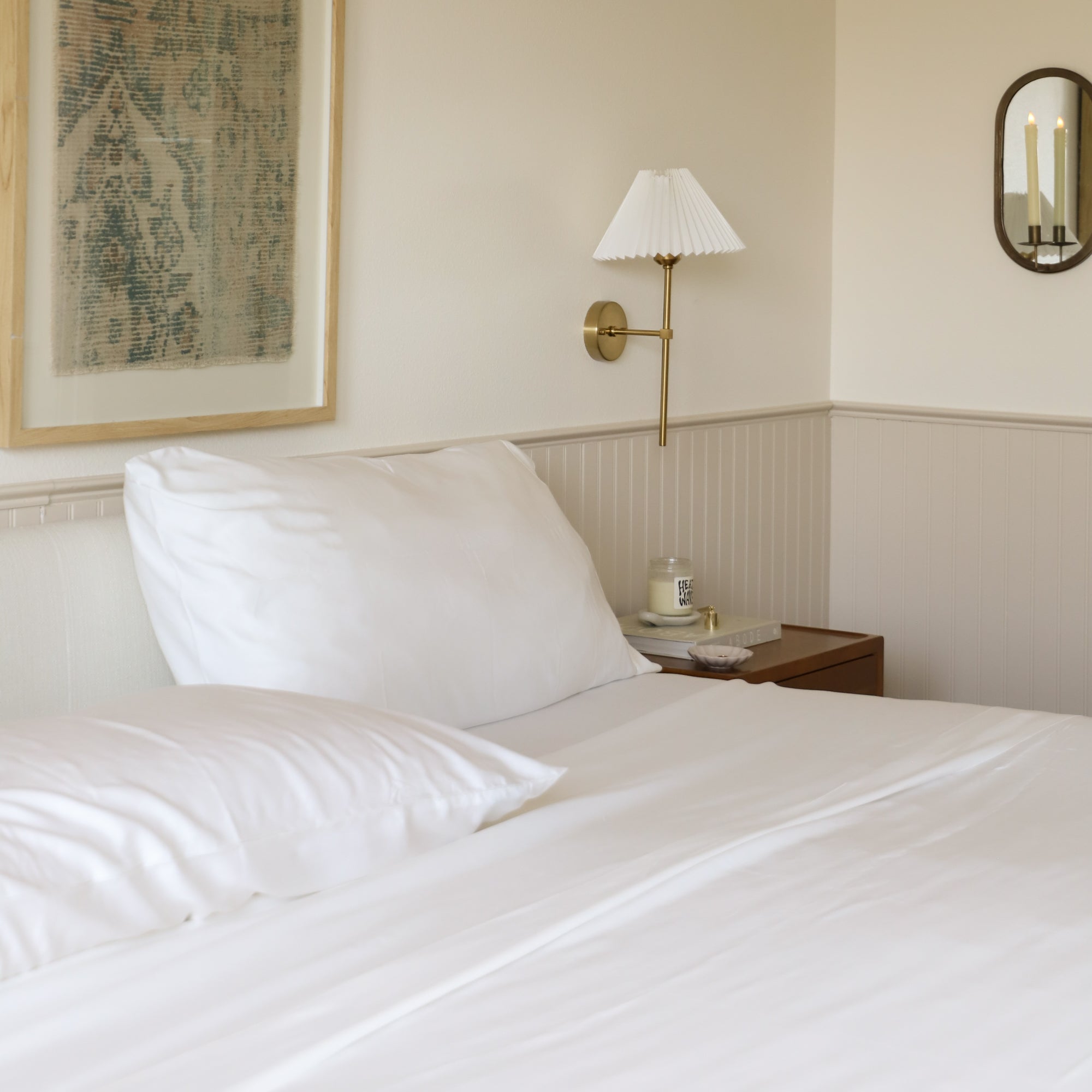 Organic Bamboo Sateen Bed Sheet Set