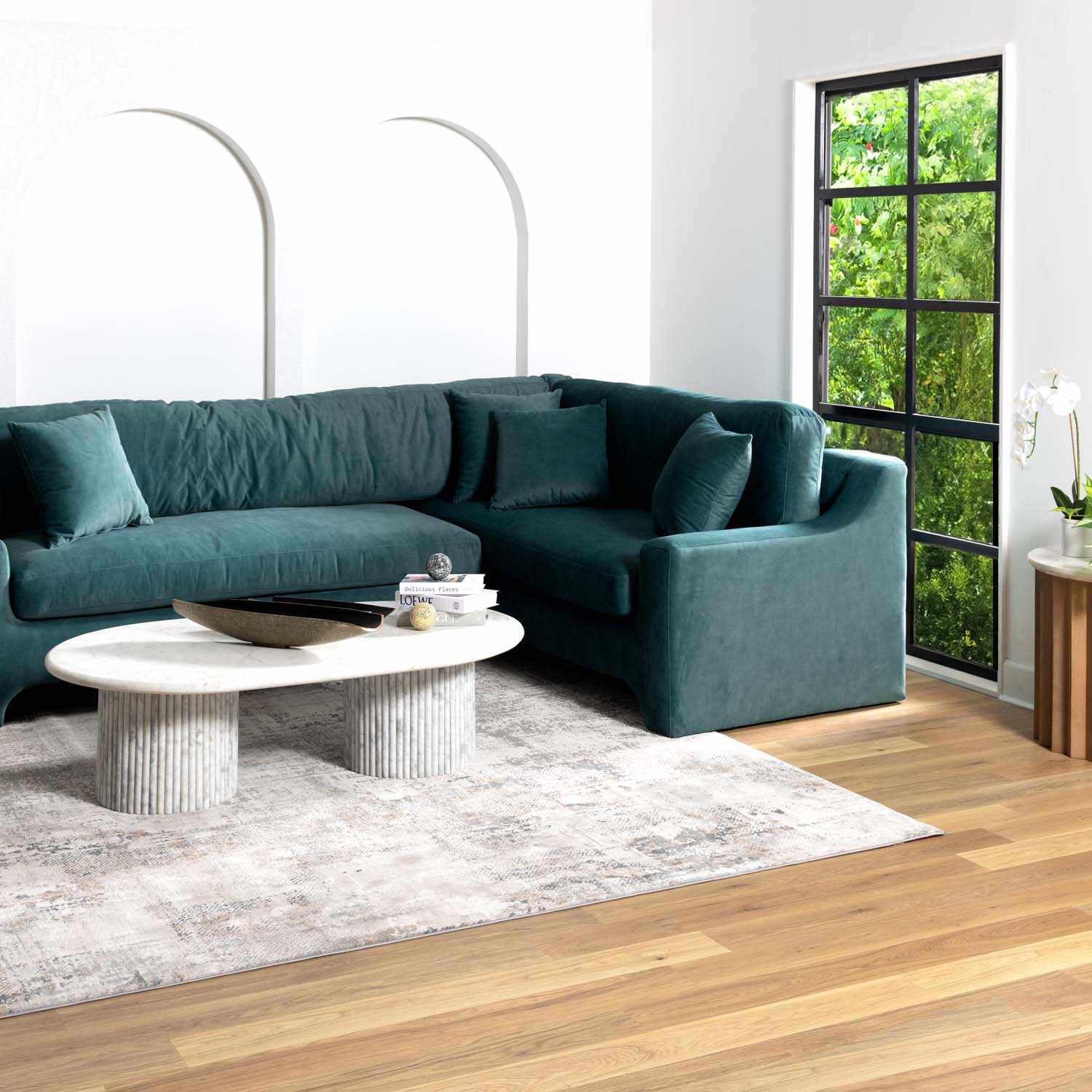 Ironwood Textured Luxe Rug