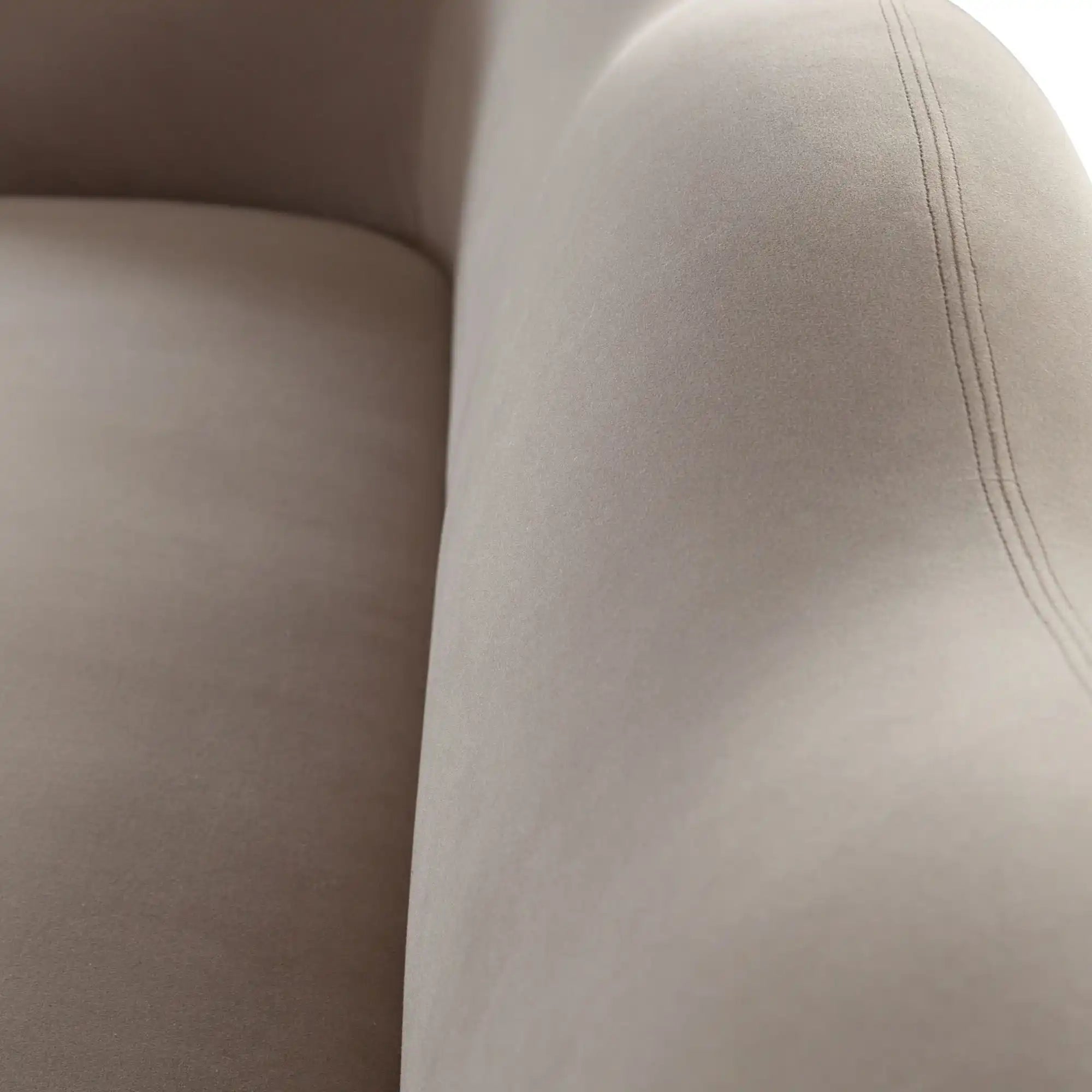 Maya Winter Mink Performance Velvet Sofa