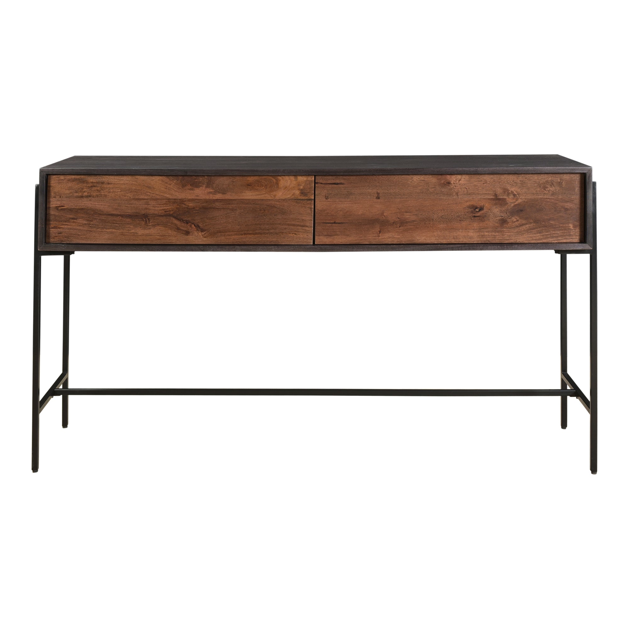 Tobin Console Table Light Brown - Moes Home