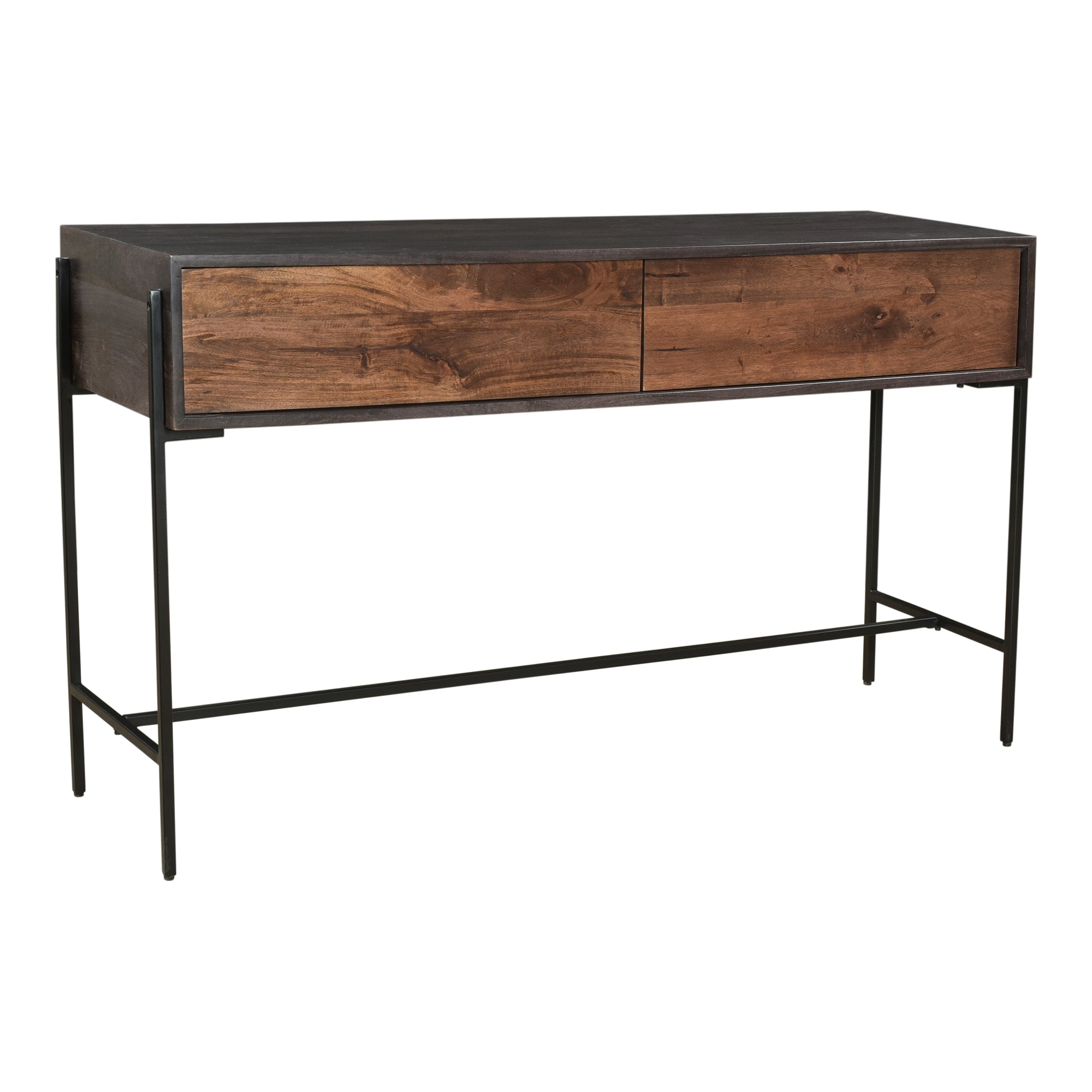 Tobin Console Table Light Brown - Moes Home