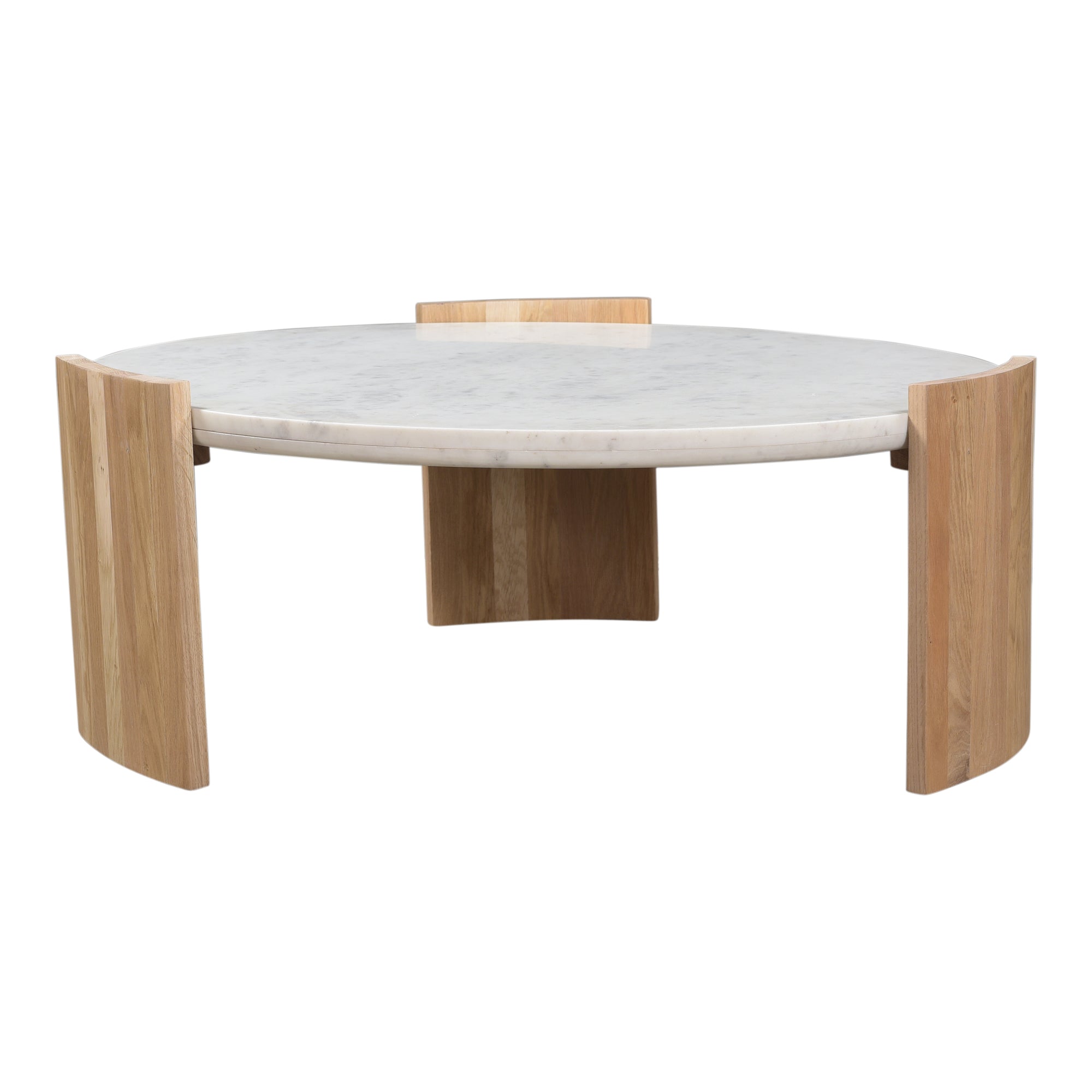 Dala Coffee Table White - Moes Home