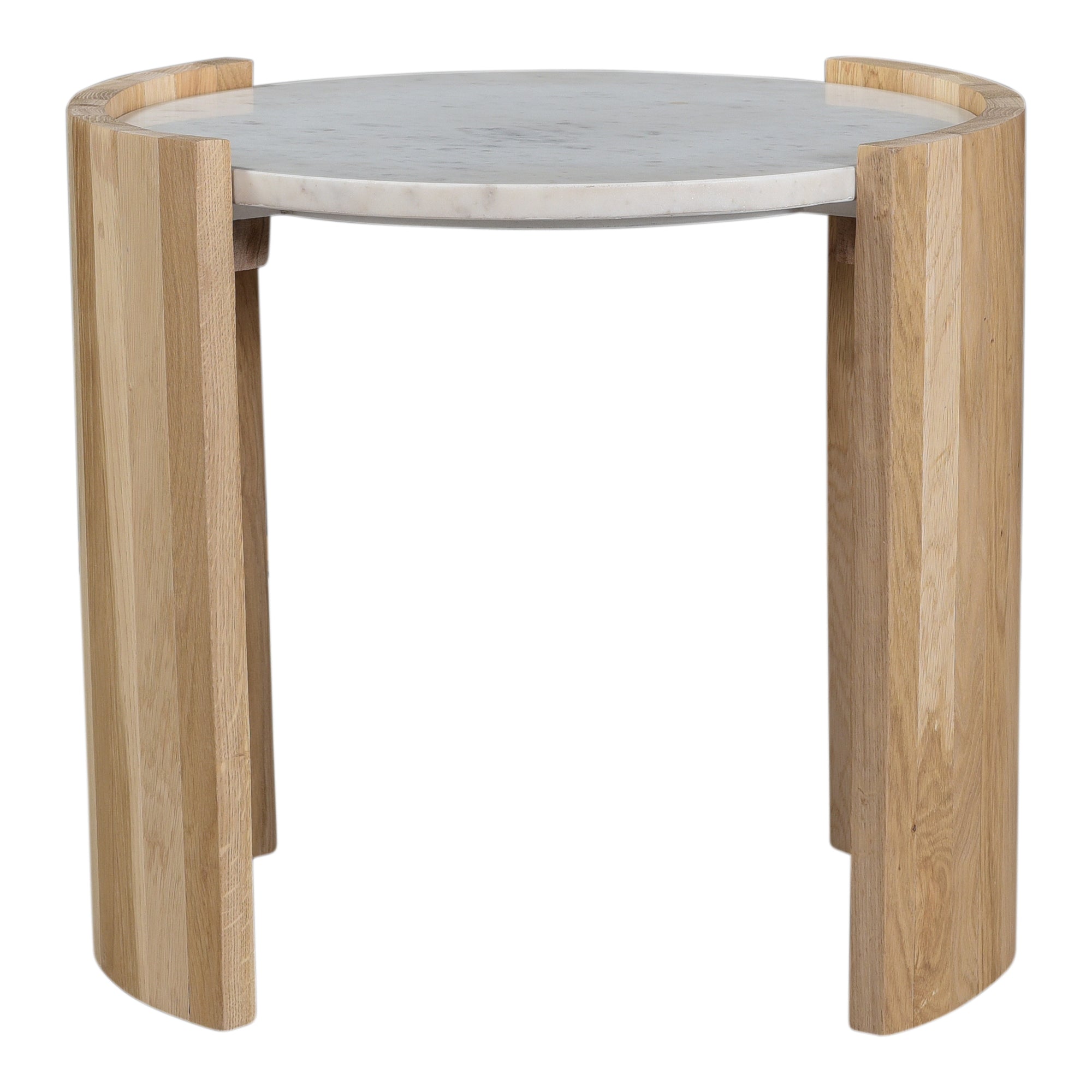 Dala Side Table White - Moes Home