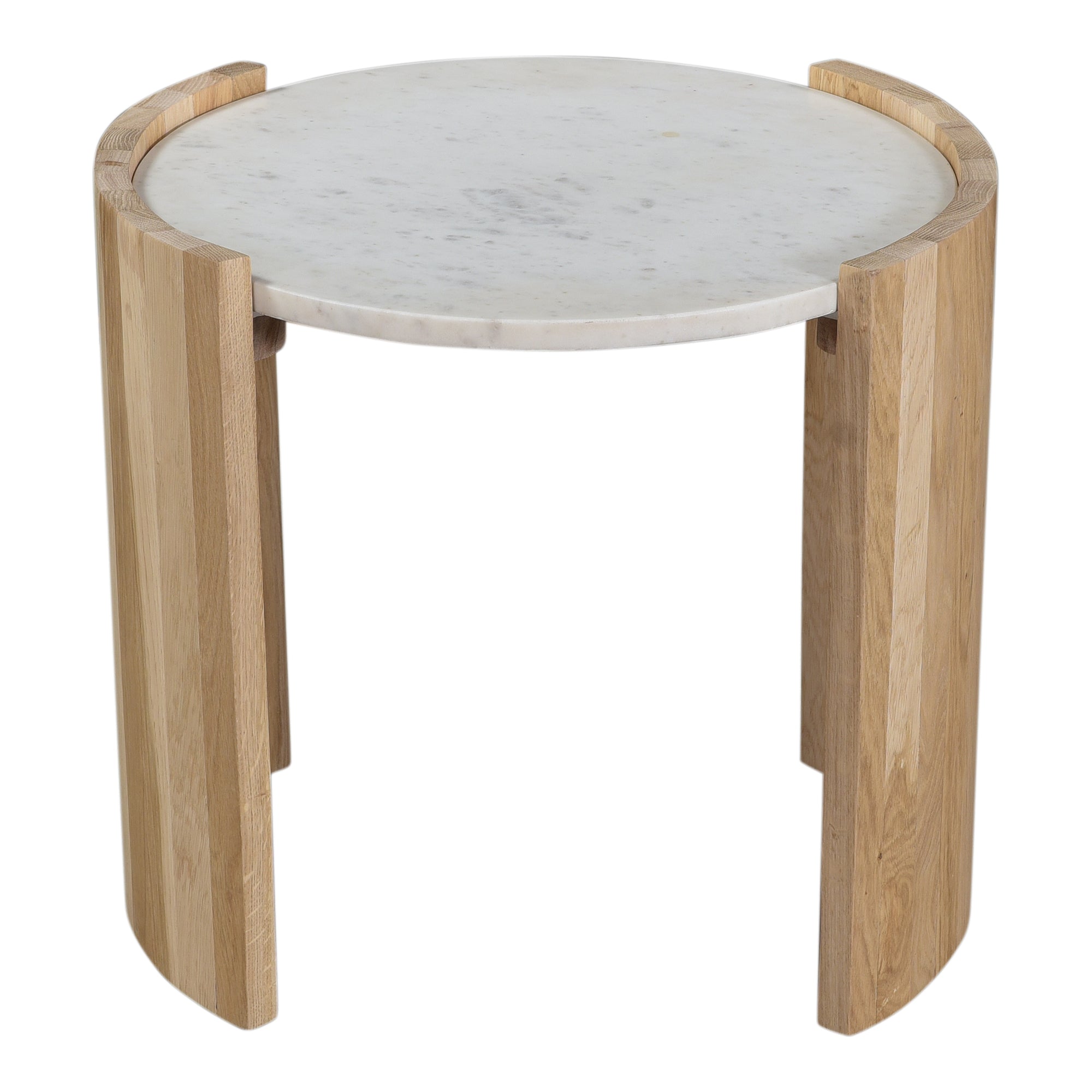 Dala Side Table White - Moes Home