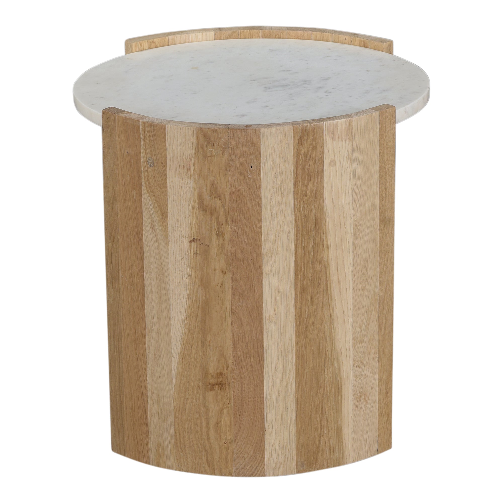 Dala Side Table White - Moes Home