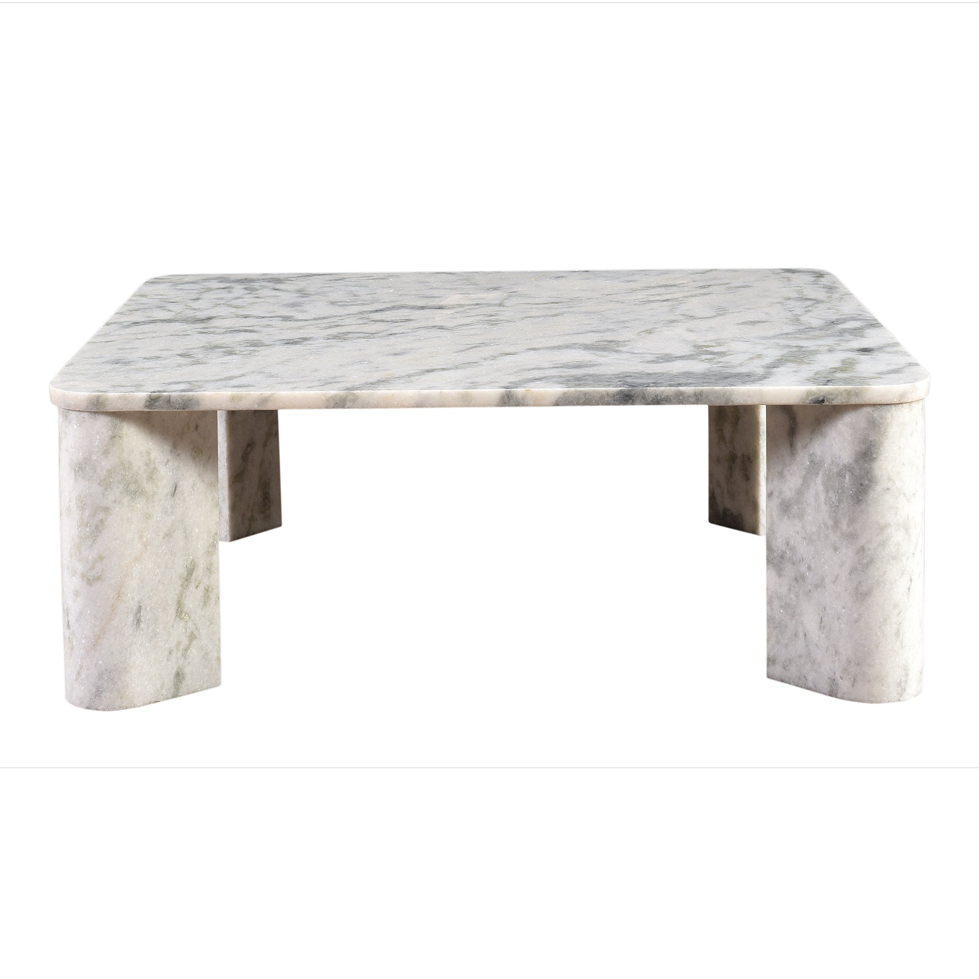 Segment Coffee Table Orange Levante Marble