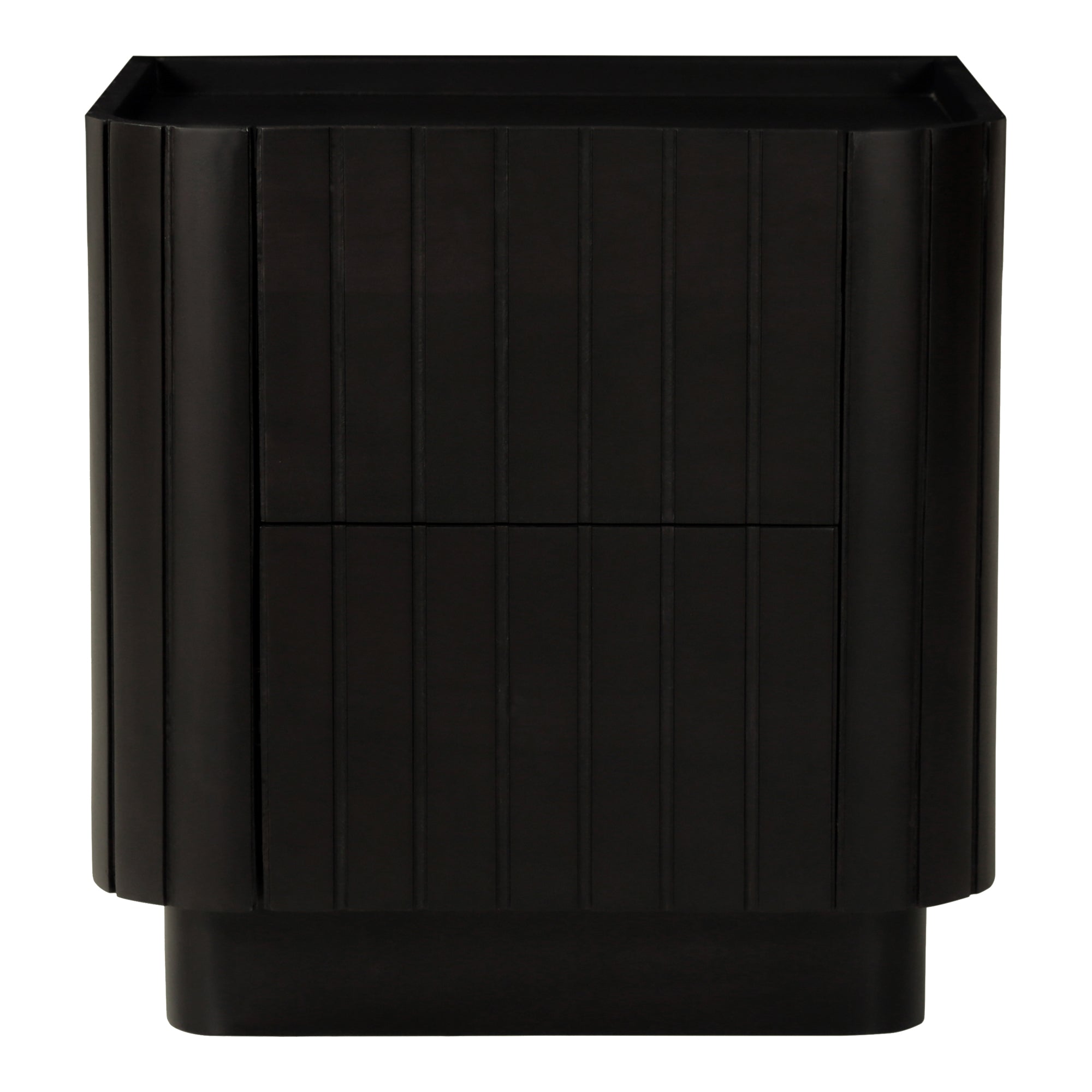 Povera Nightstand Black - Moes Home
