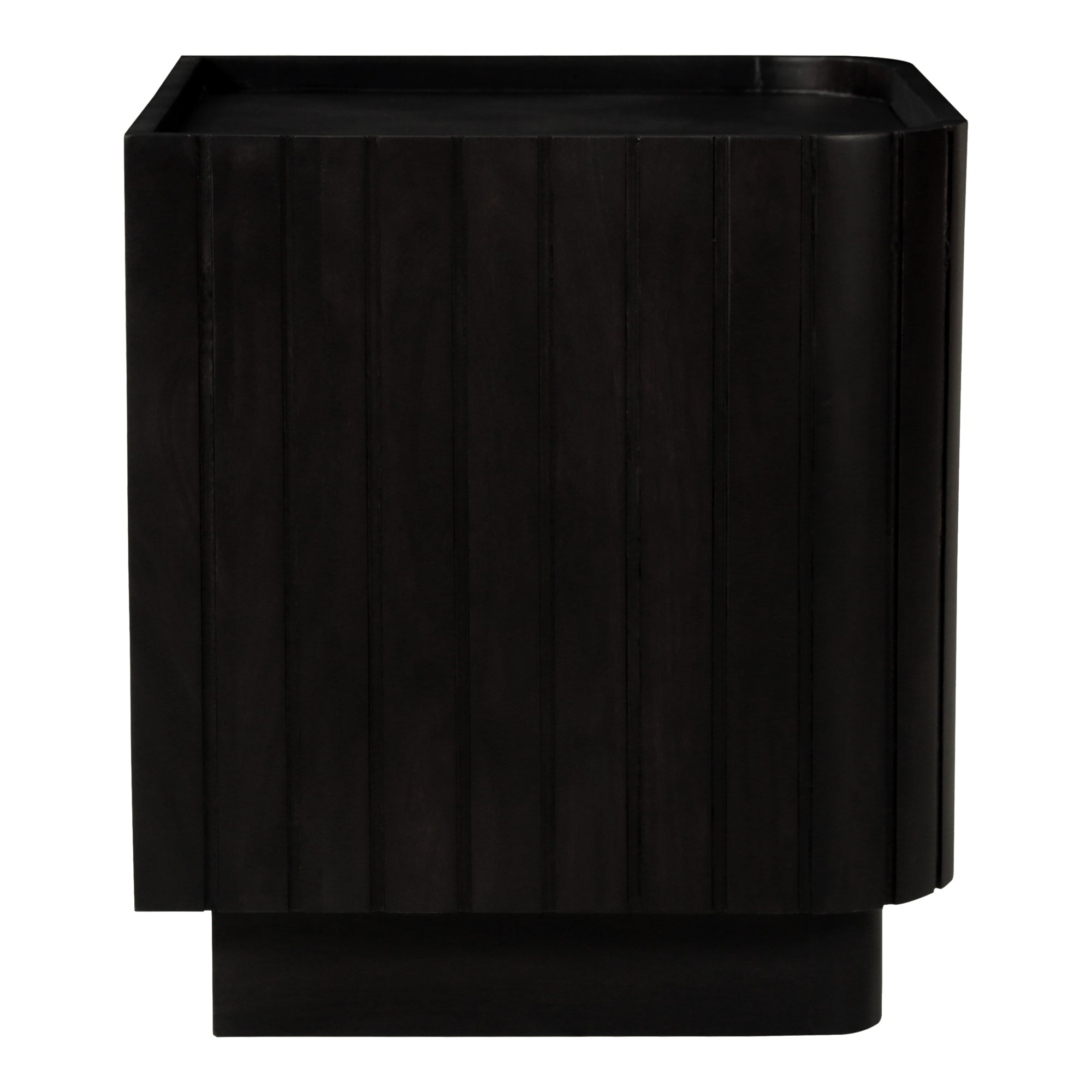 Povera Nightstand Black - Moes Home