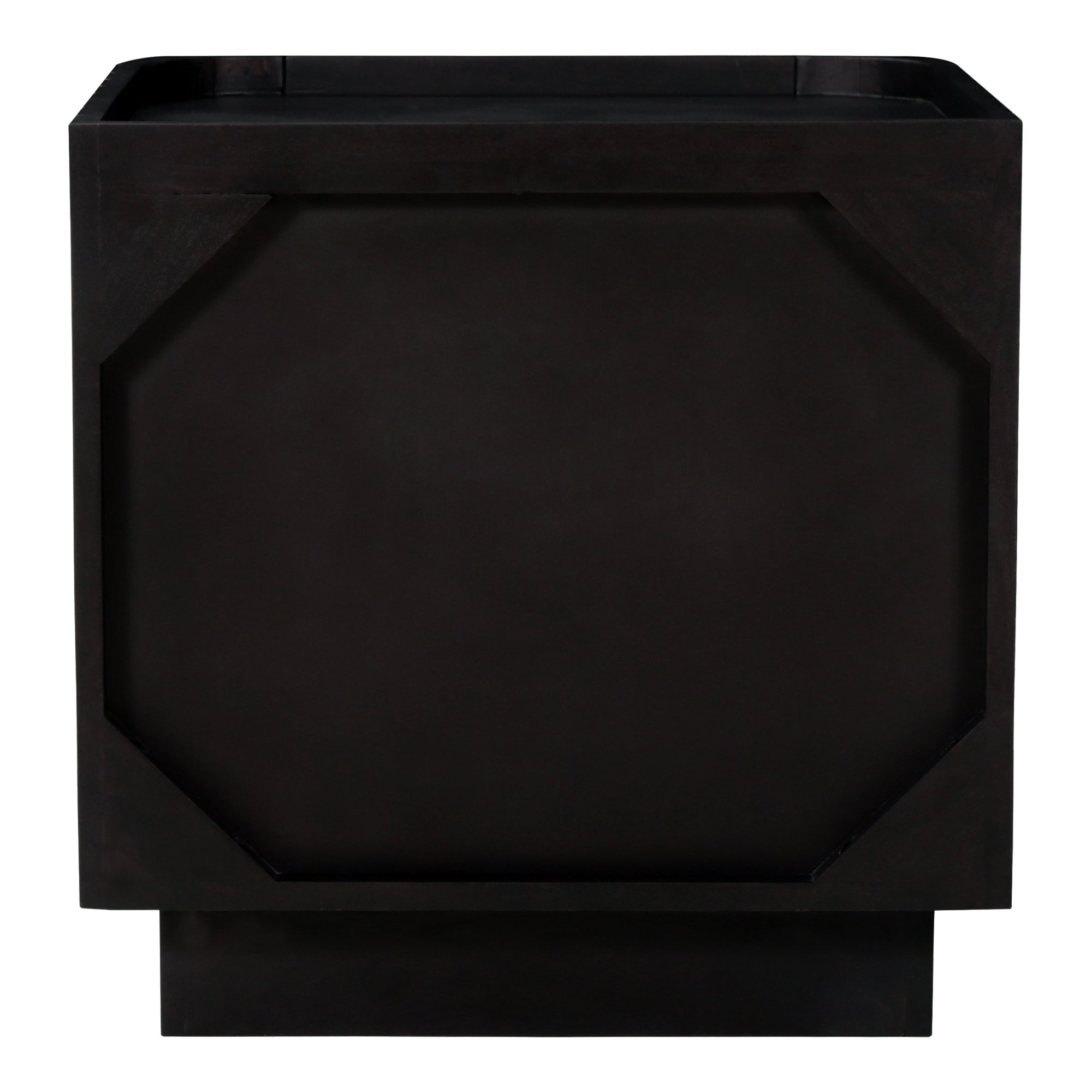 Povera Nightstand Black - Moes Home