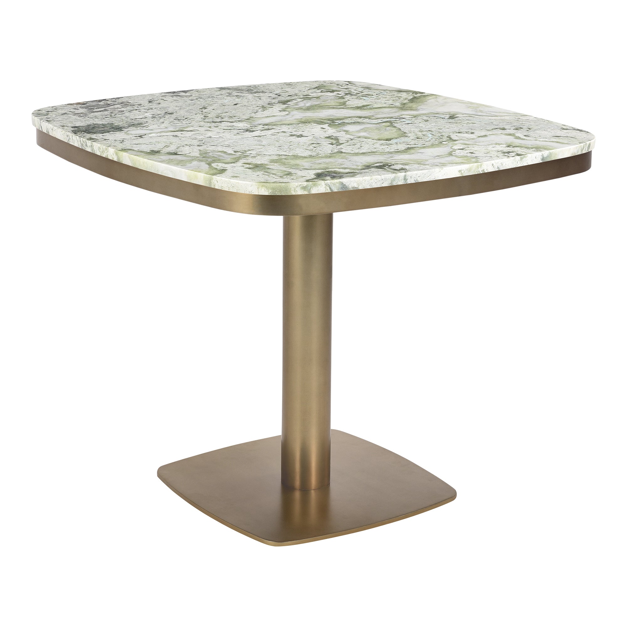 Celeste Cafe Table Green Onyx Marble - Moes Home