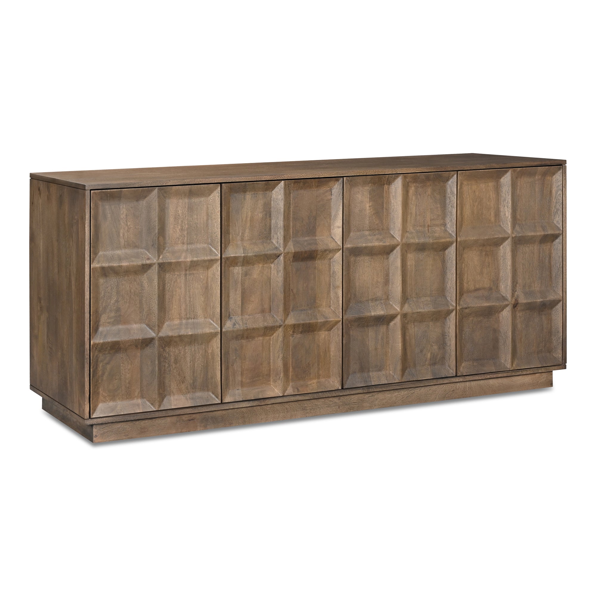 Bowen Sideboard Deep Brown - Moes Home
