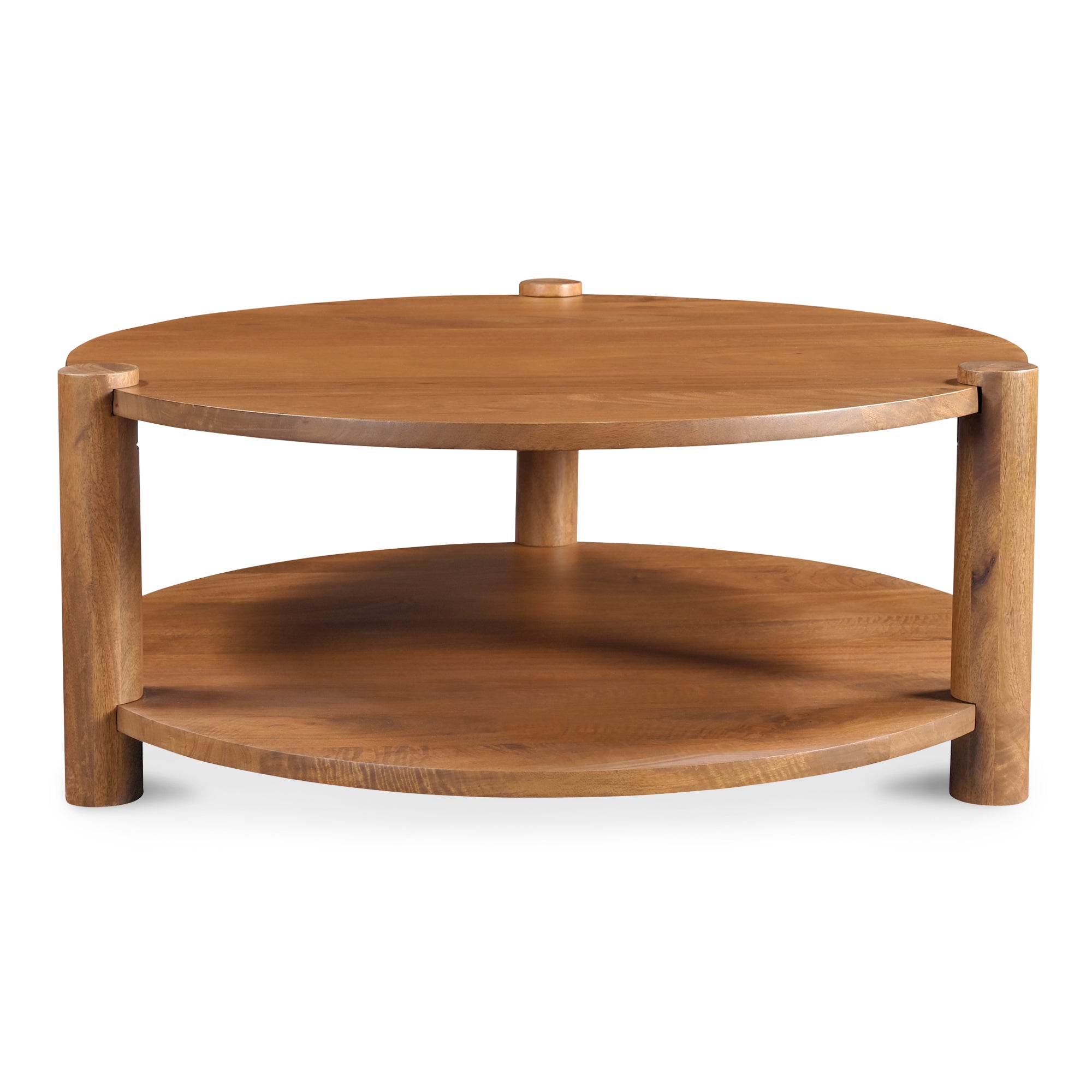 Olsen Coffee Table Vintage Brown - Moes Home