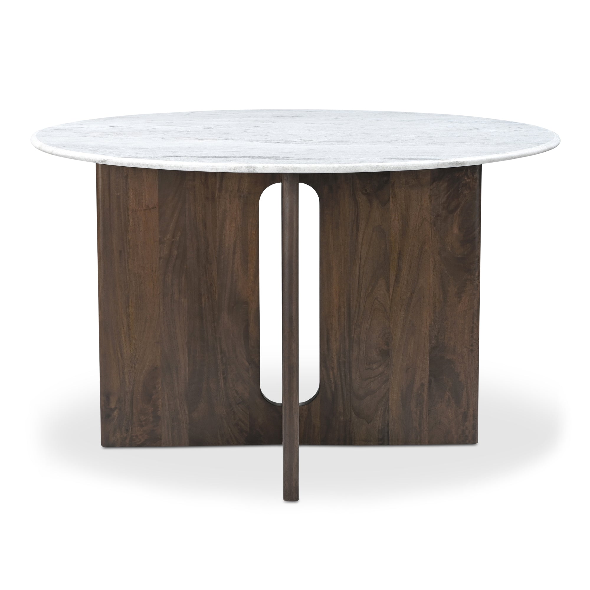 Stanley Dining Table White Marble - Moes Home