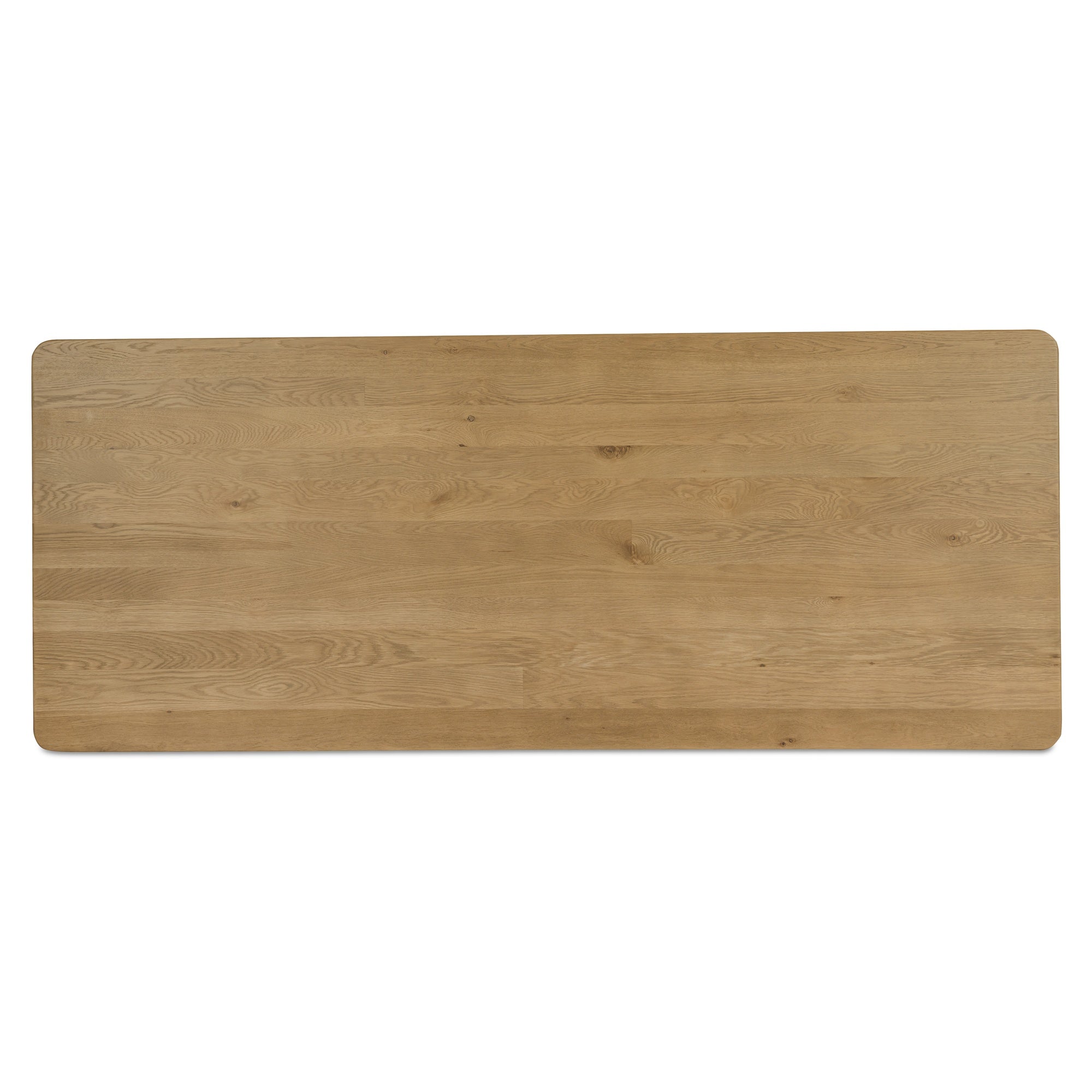 Segment Dining Table Wood Large Heritage Brown - Moes Home