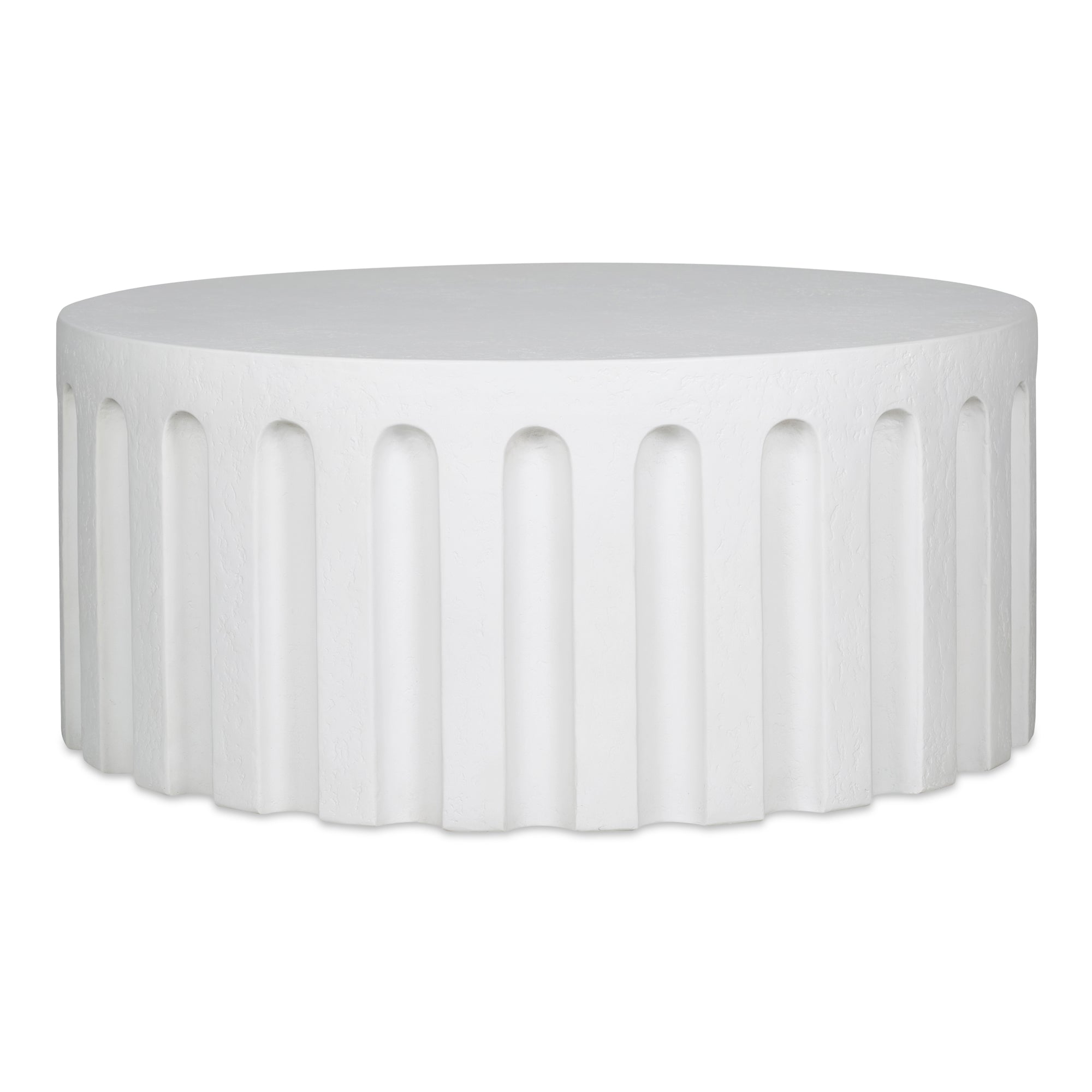 Eris Outdoor Coffee Table White - Moes Home
