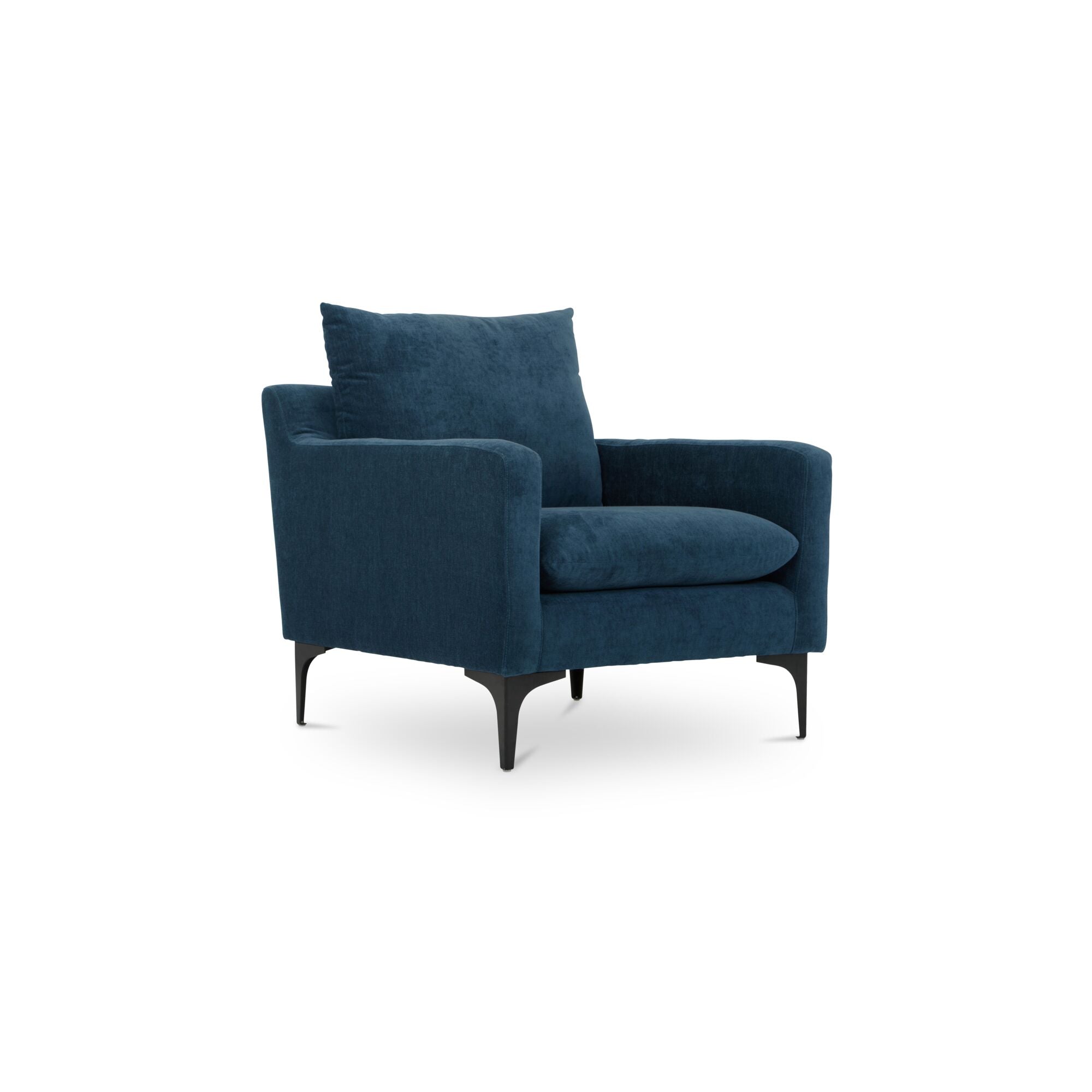 Paris Armchair Blue - Moes Home