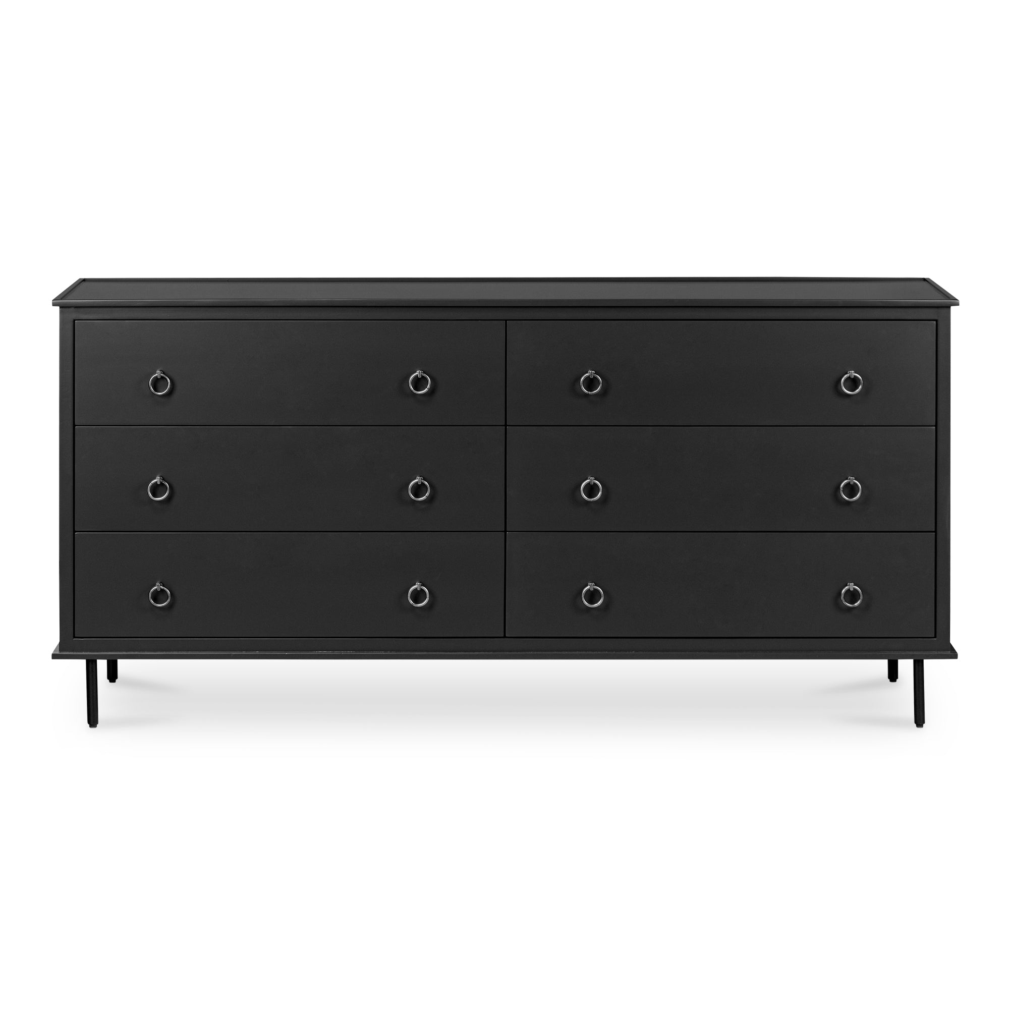 Reagan 6 Drawer Dresser Deep Green